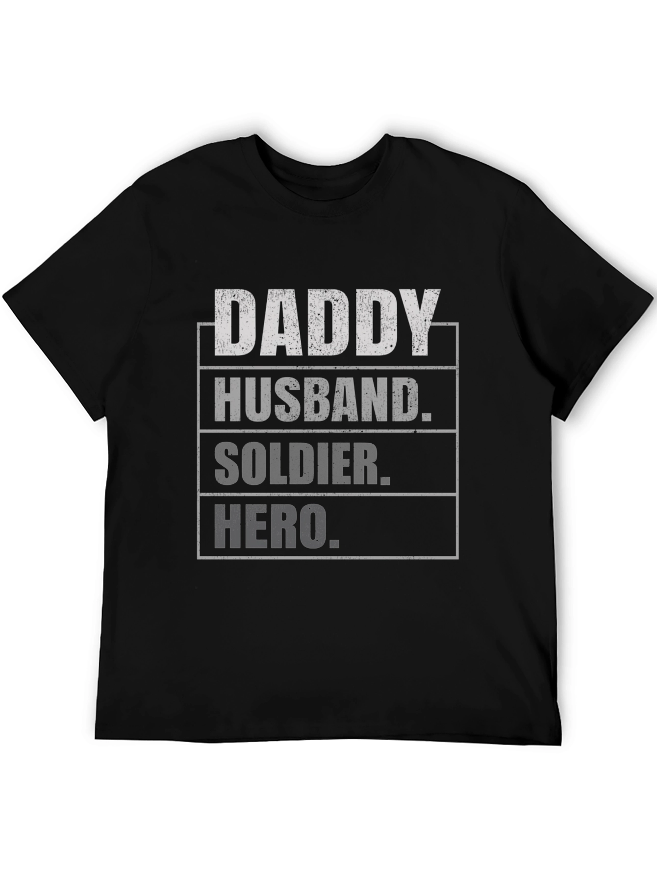 Daddy Husband Soldier Hero T-Shirt