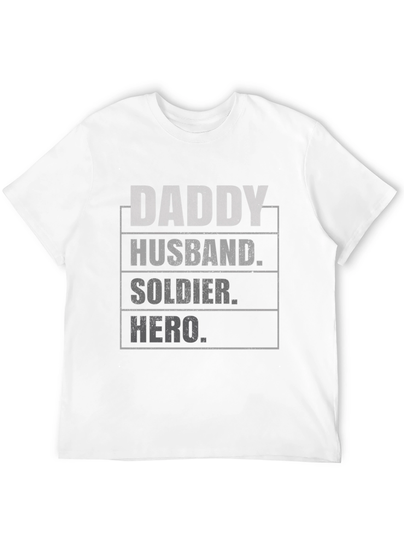 Daddy Husband Soldier Hero T-Shirt