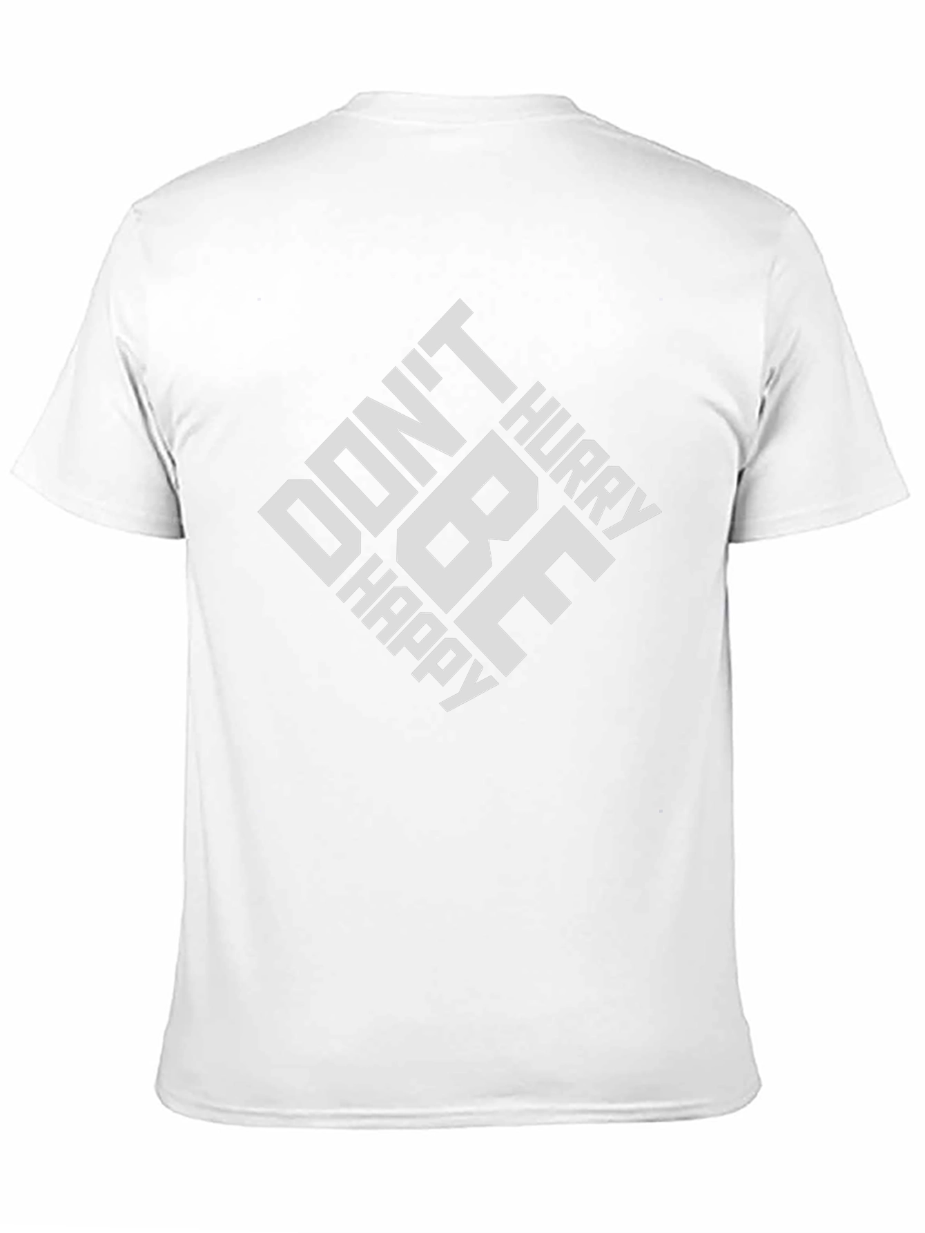 Dont Hurry Be Happy Graphic Tee - Relaxed Fit