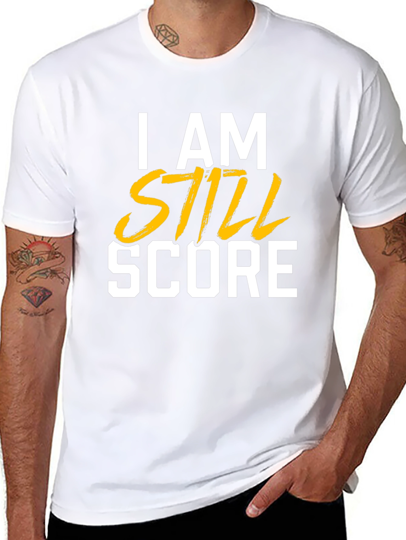 I Am Still Score Graphic Tee