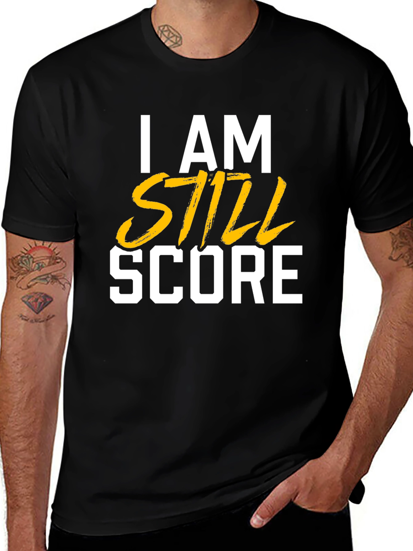 I Am Still Score Graphic Tee