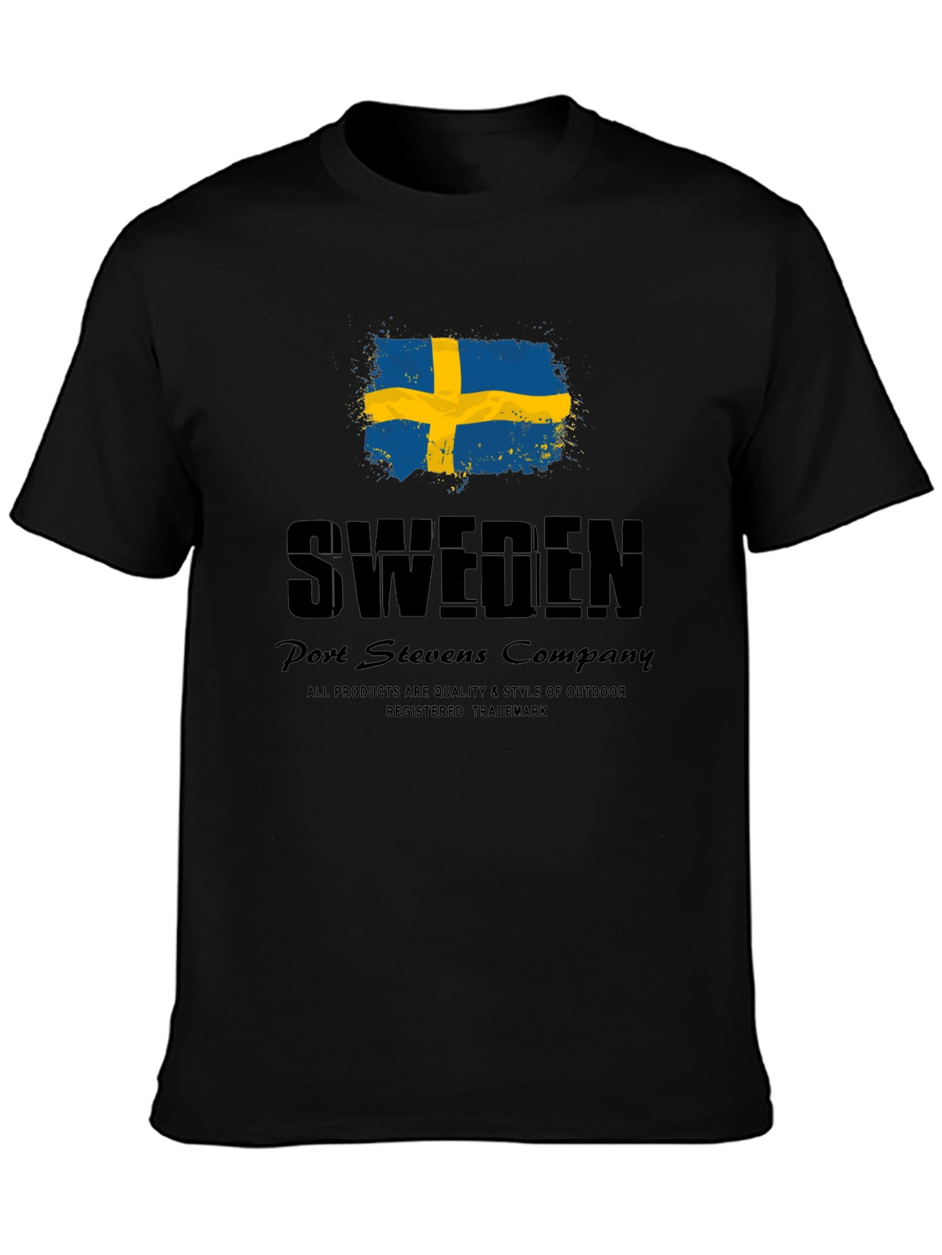 Sweden Flag Graphic Tee - Port Stevens Company