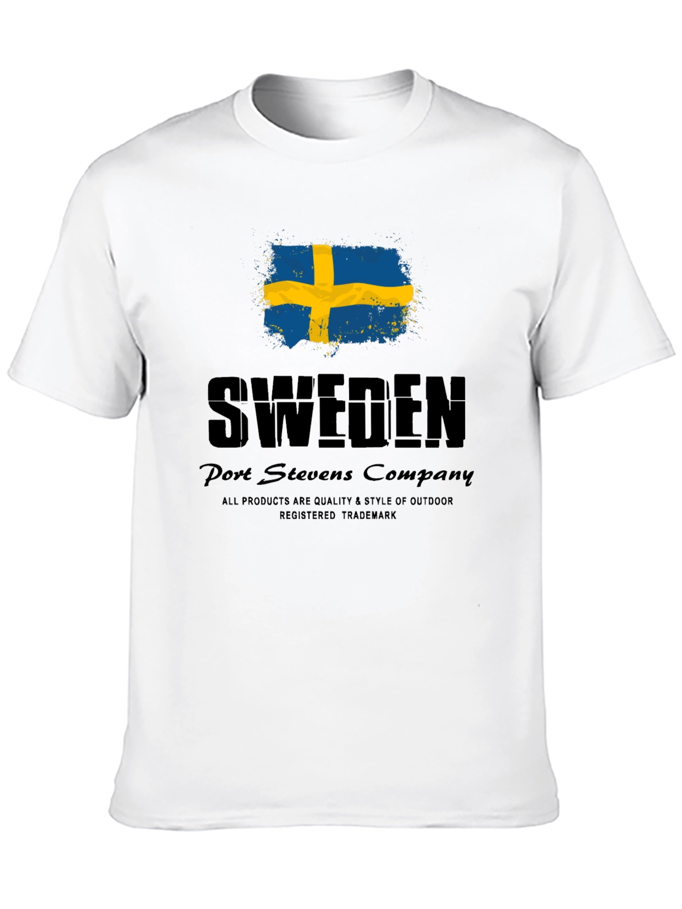 Sweden Flag Graphic Tee - Port Stevens Company