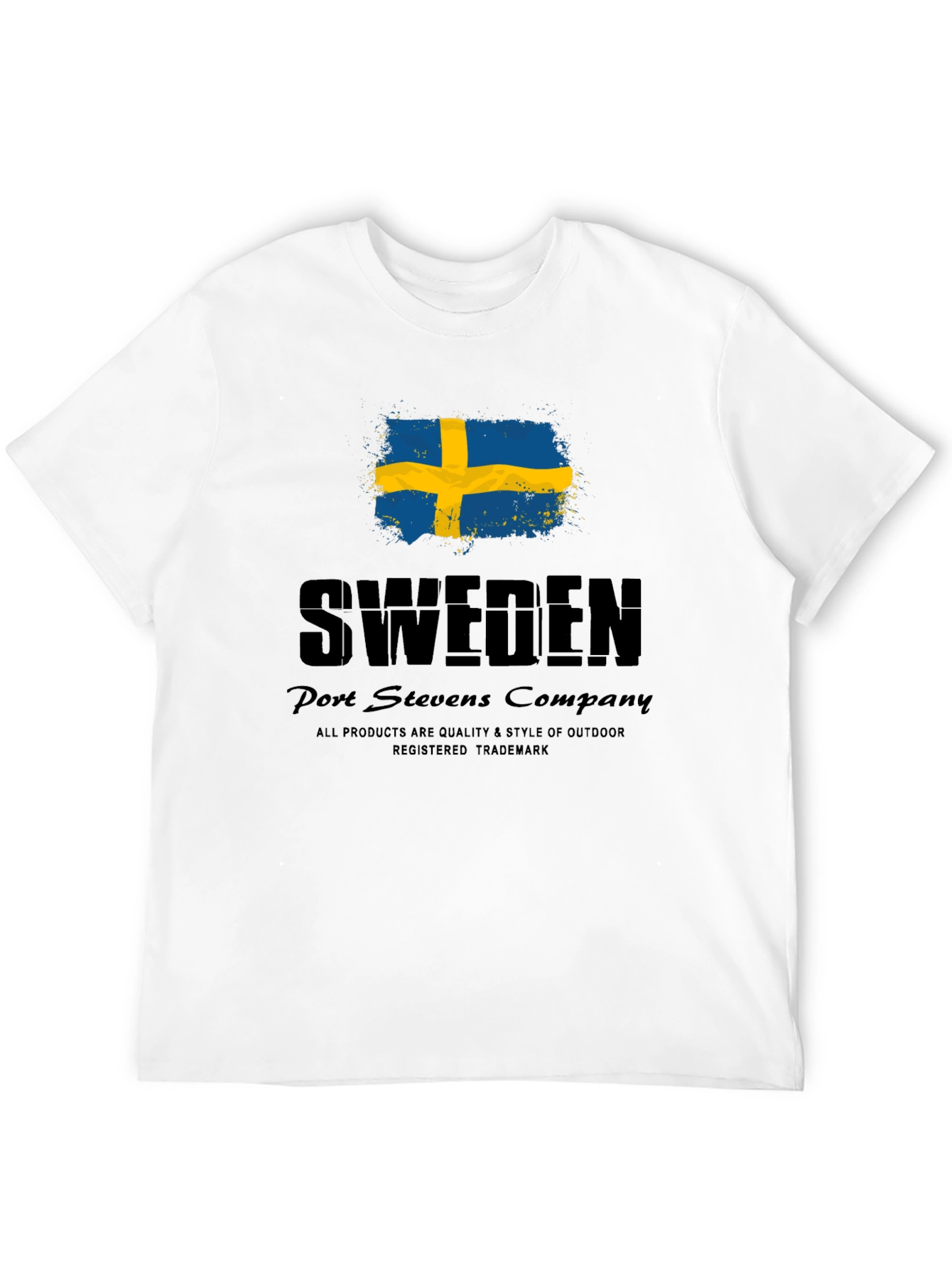 Sweden Flag Graphic Tee - Port Stevens Company