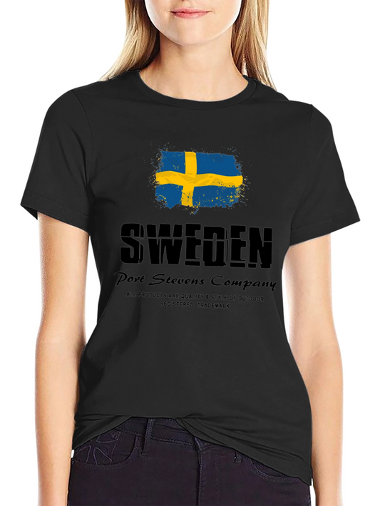 Sweden Flag Graphic Tee - Port Stevens Company