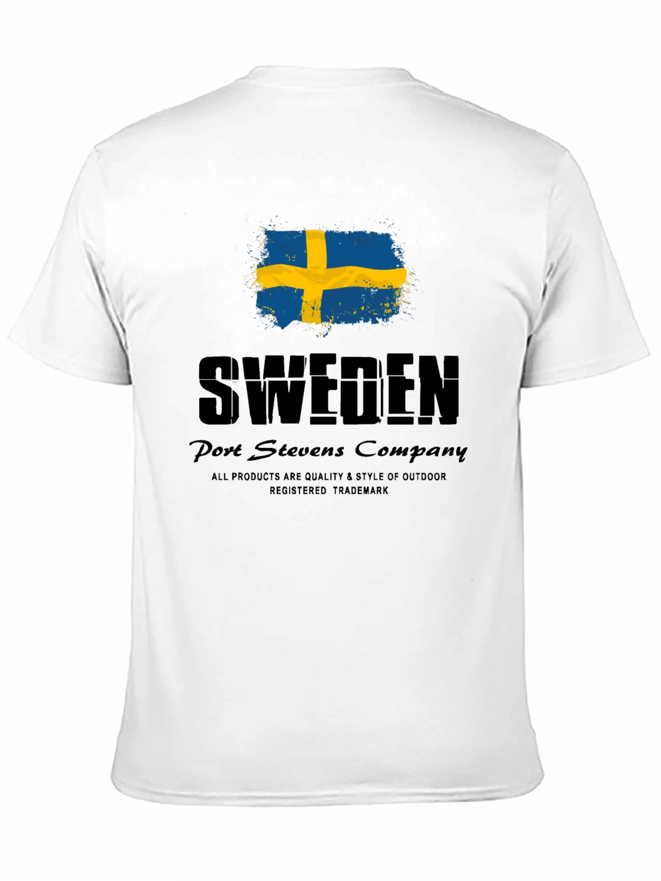 Sweden Flag Graphic Tee - Port Stevens Company