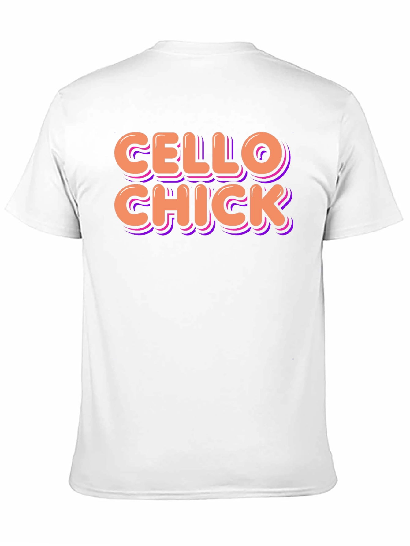 Cello Chick Graphic T-Shirt - Music Lover Tee