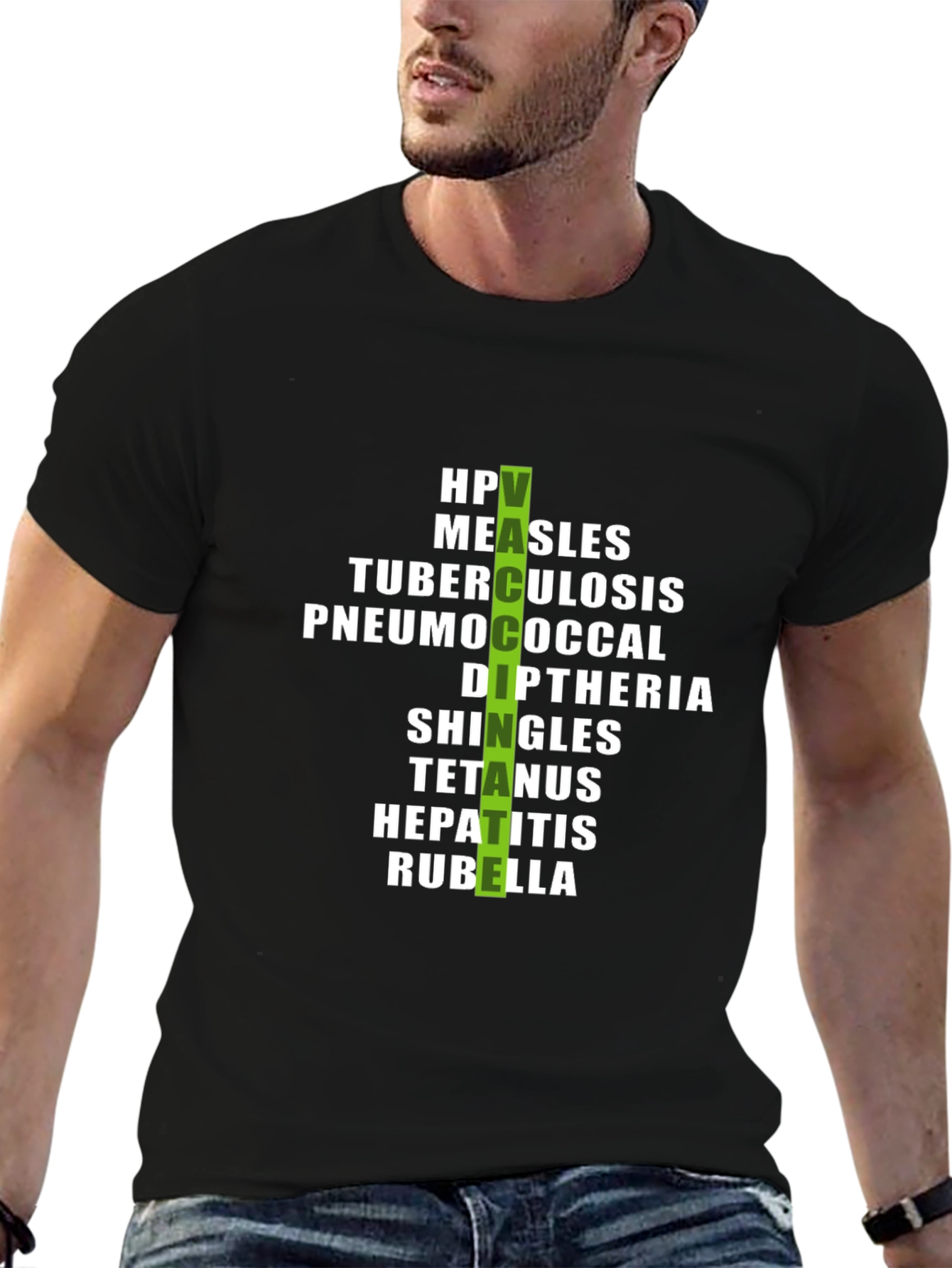 Vaccinate Diseases T-Shirt - Stylish Protection!