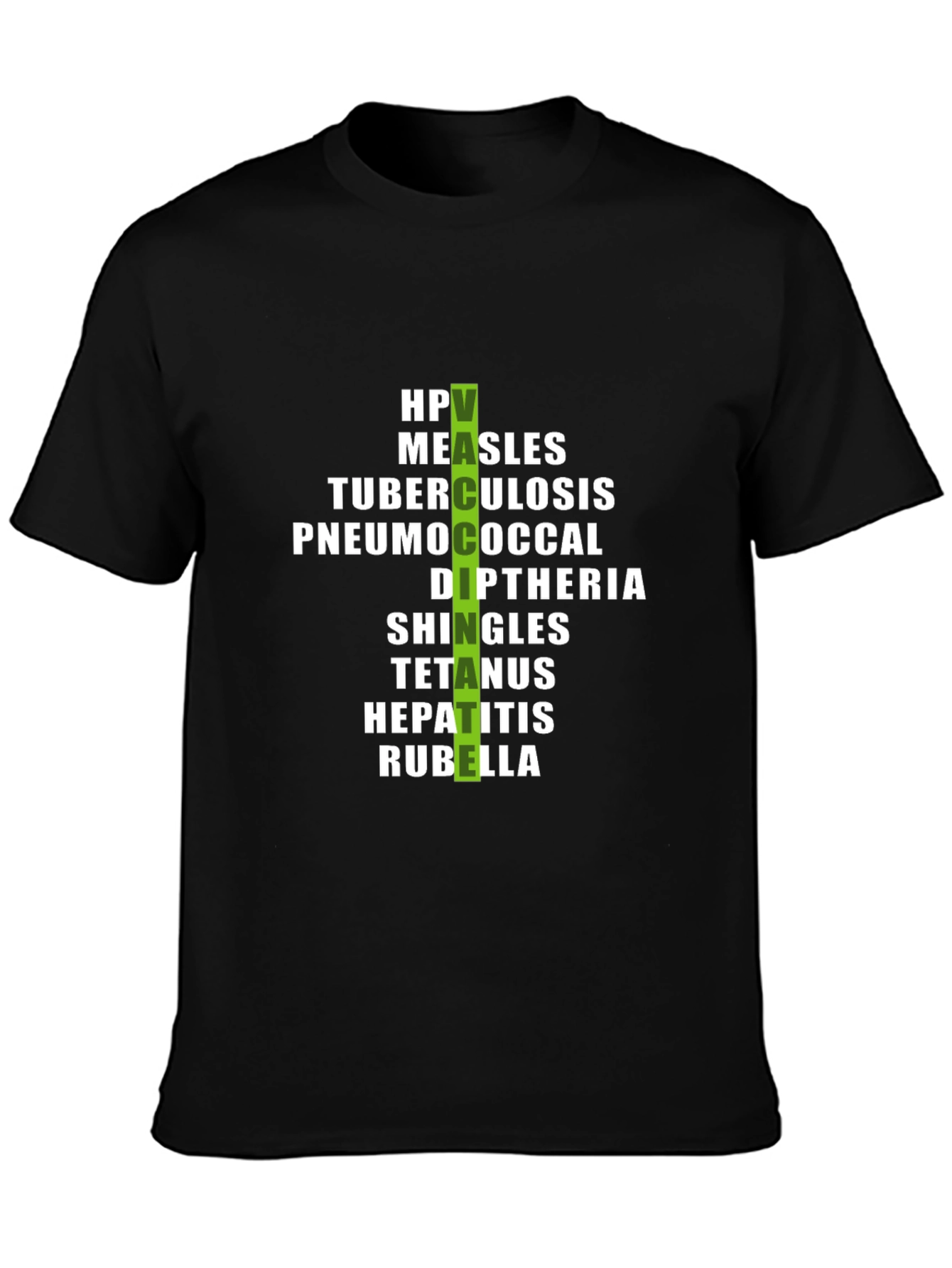 Vaccinate Diseases T-Shirt - Stylish Protection!