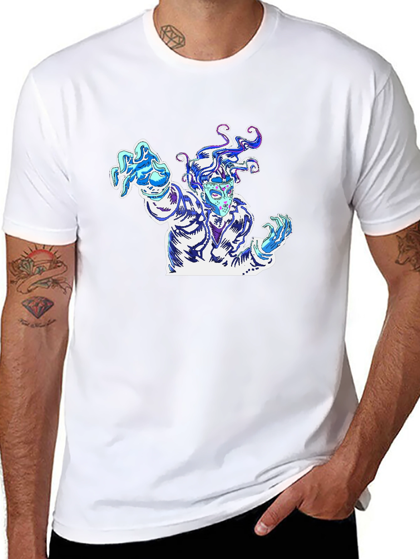 Zombie Graphic Print T-Shirt
