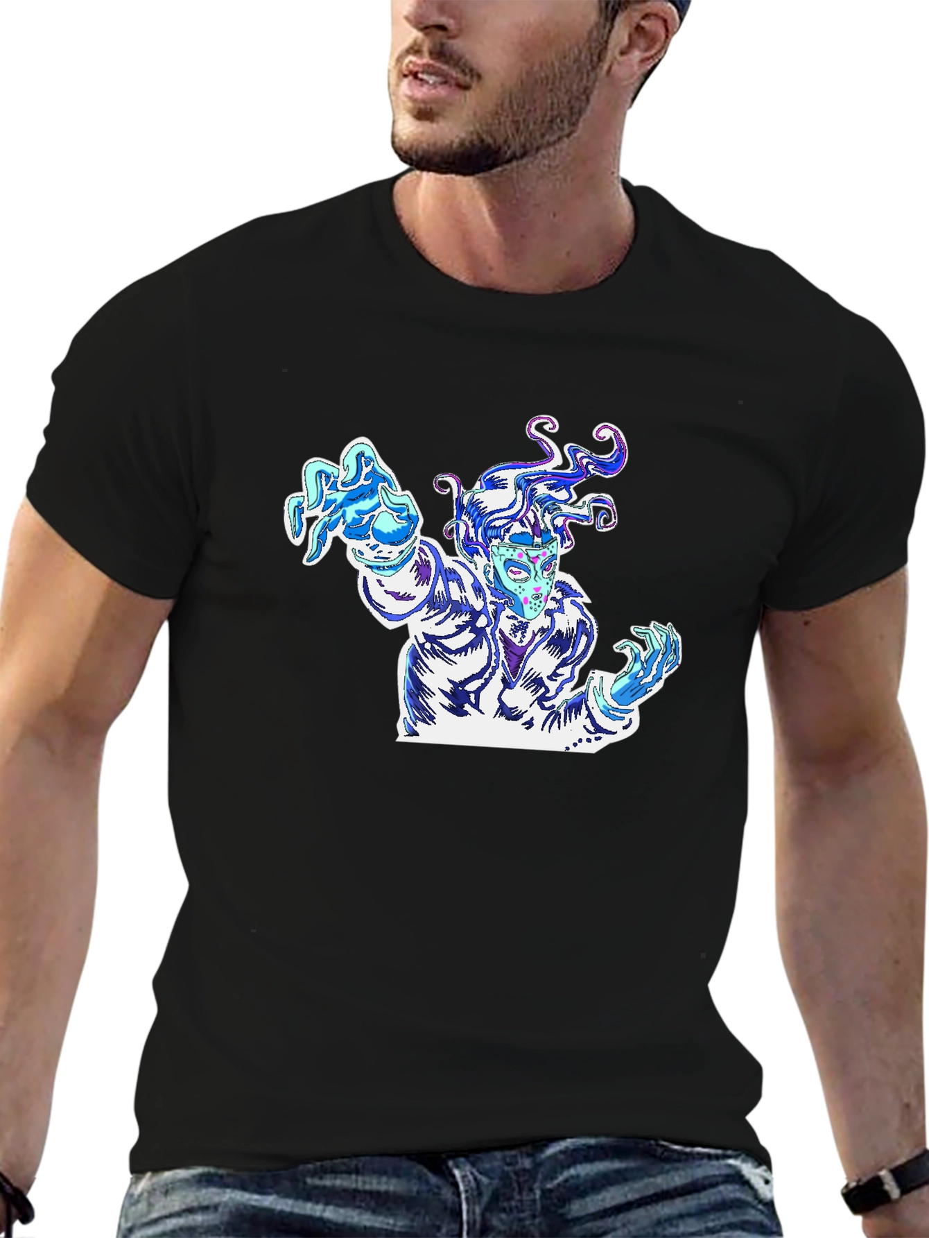 Zombie Graphic Print T-Shirt