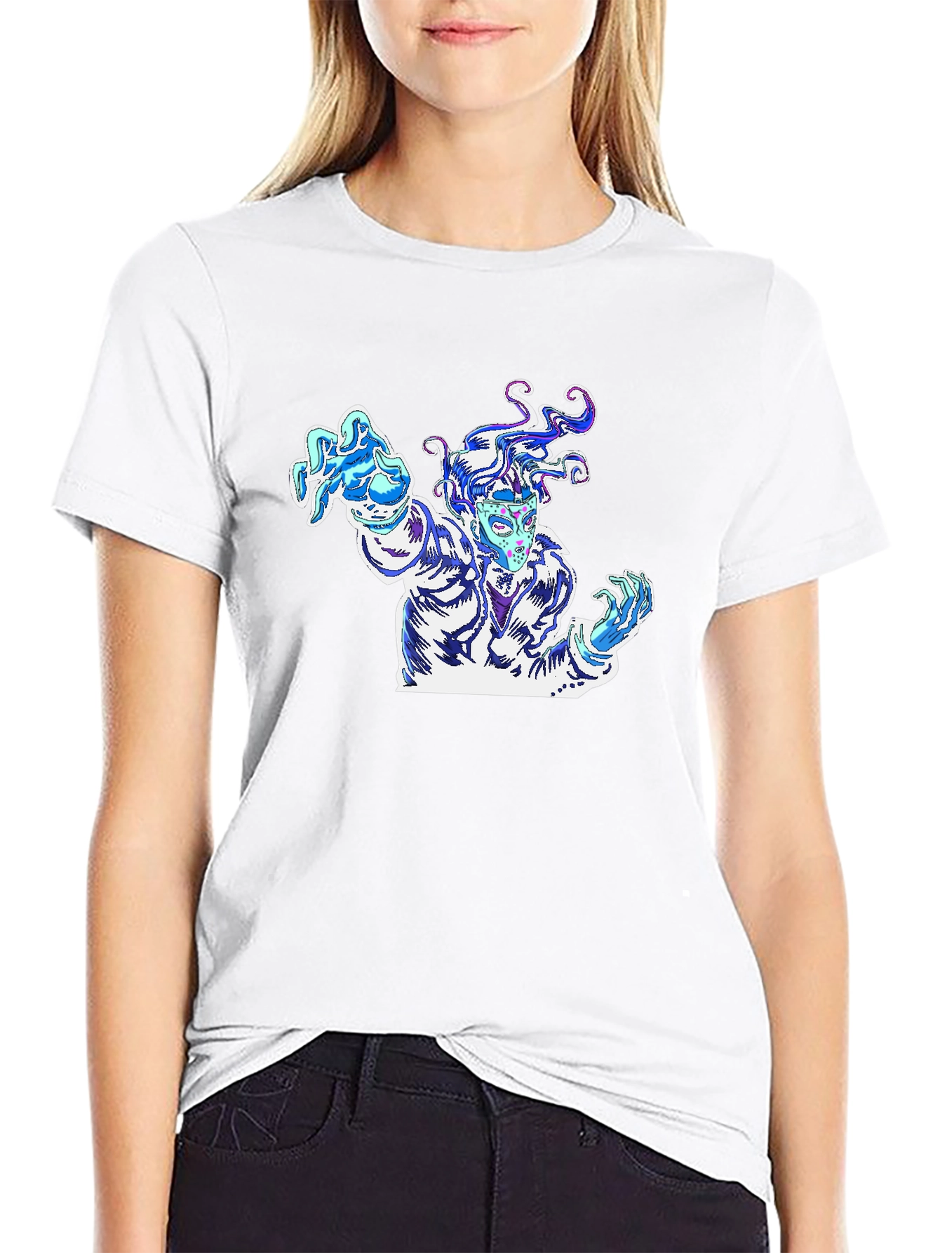 Zombie Graphic Print T-Shirt
