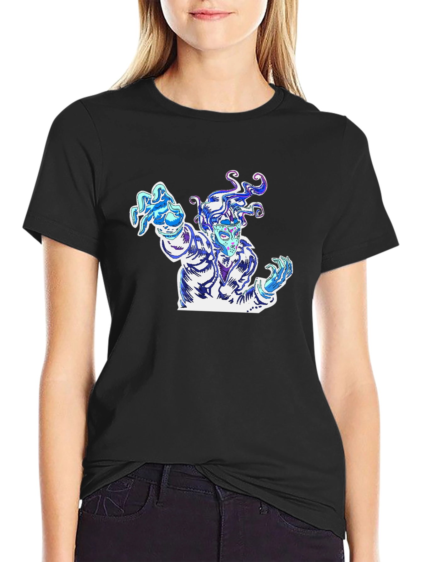 Zombie Graphic Print T-Shirt