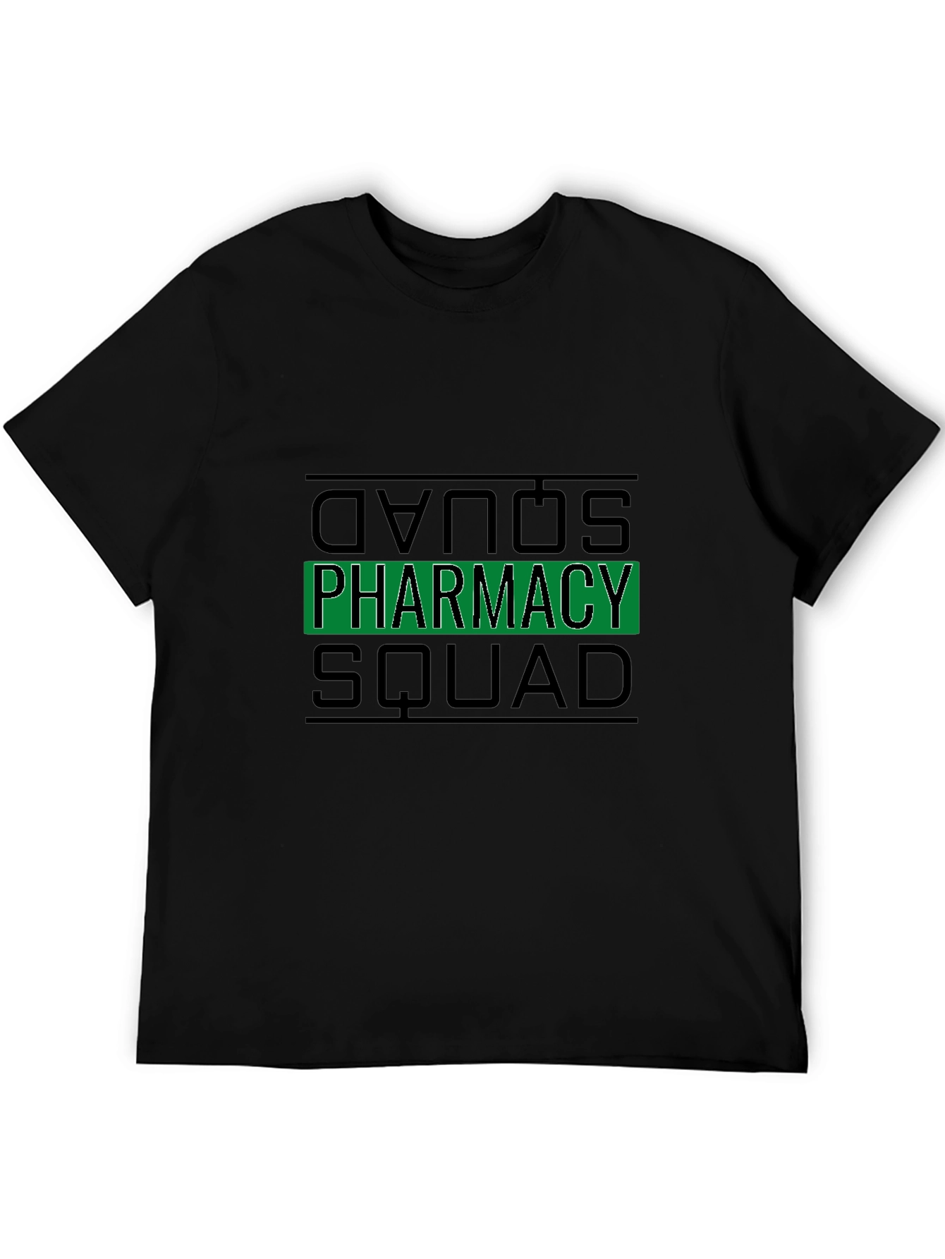 Pharmacy Squad Black T-Shirt