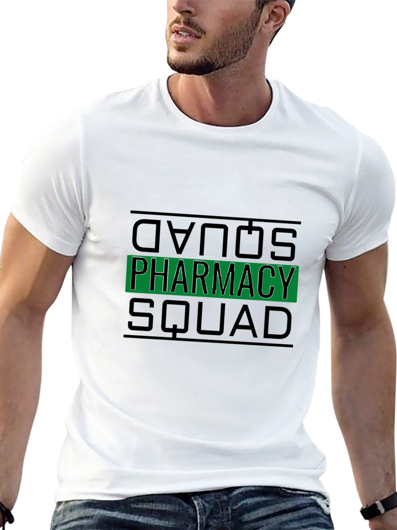 Pharmacy Squad Black T-Shirt