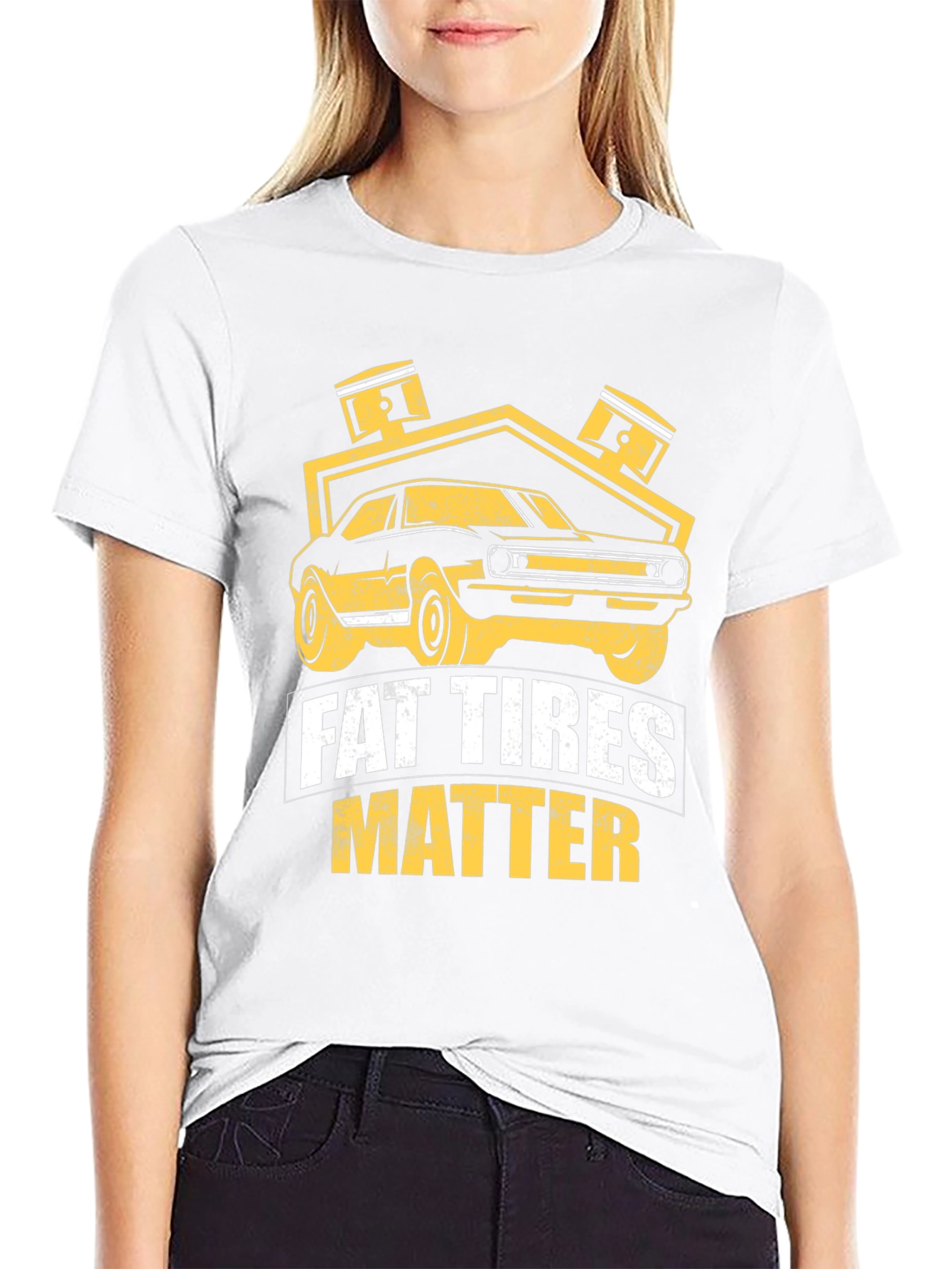 Fat Tires Matter T-Shirt Car Enthusiast Tee