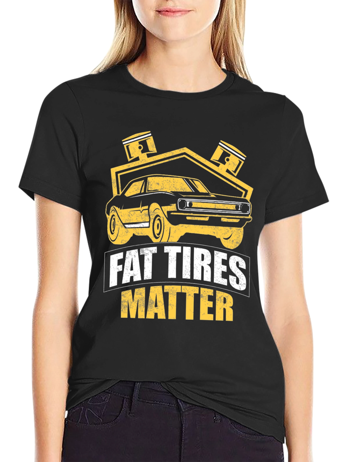 Fat Tires Matter T-Shirt Car Enthusiast Tee