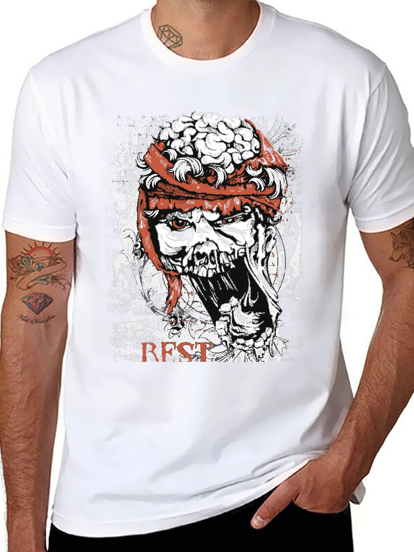 Zombie Brains T-Shirt - Graphic Horror Tee