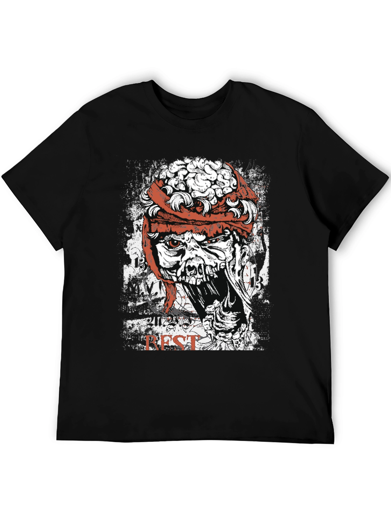 Zombie Brains T-Shirt - Graphic Horror Tee