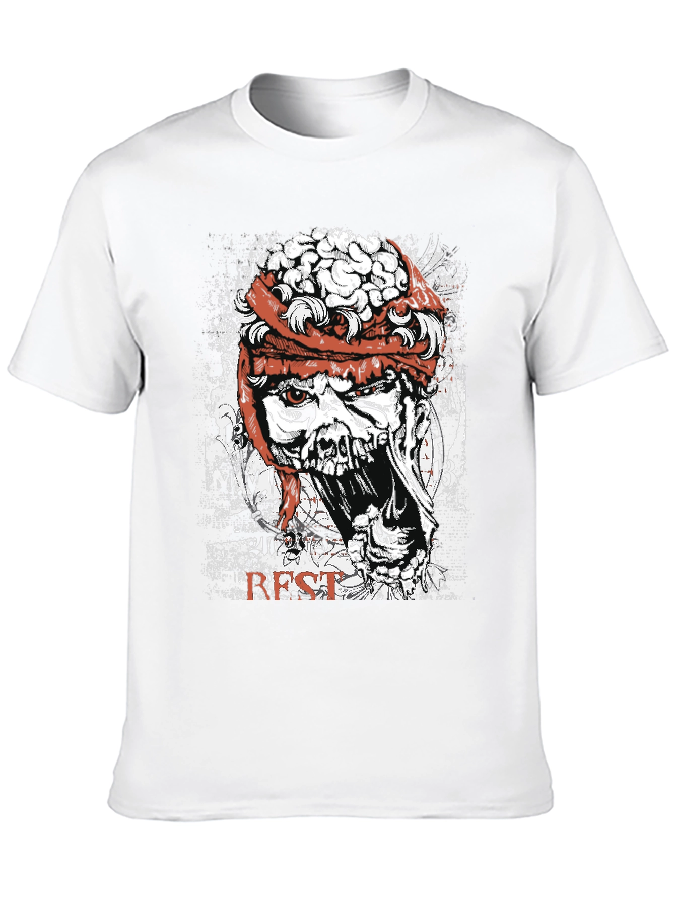 Zombie Brains T-Shirt - Graphic Horror Tee