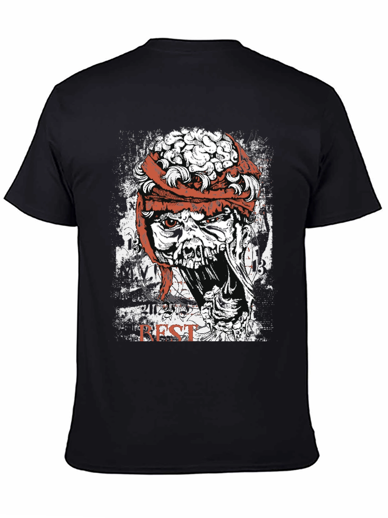 Zombie Brains T-Shirt - Graphic Horror Tee