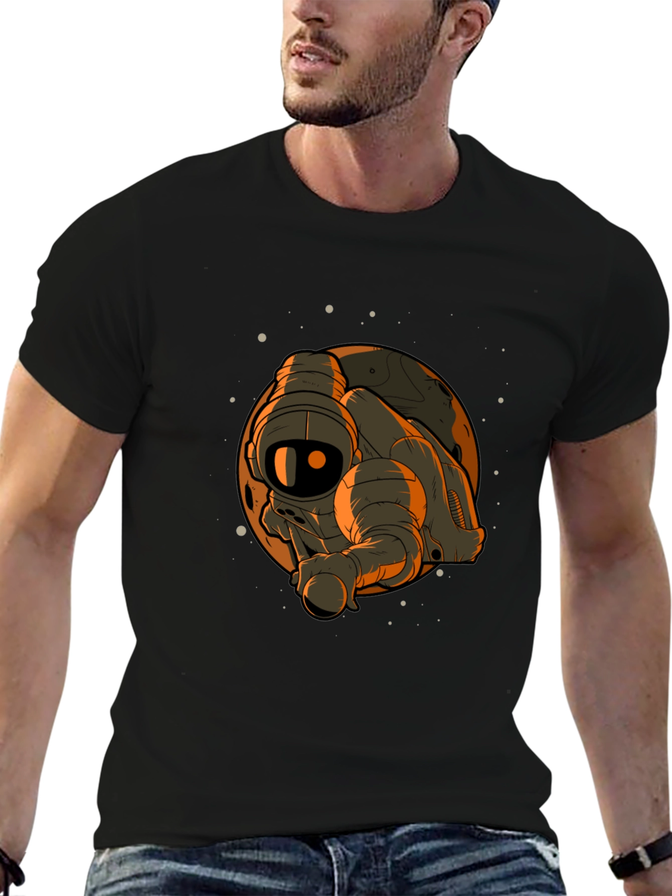 Astronaut Graphic T-Shirt - Space Explorer Tee