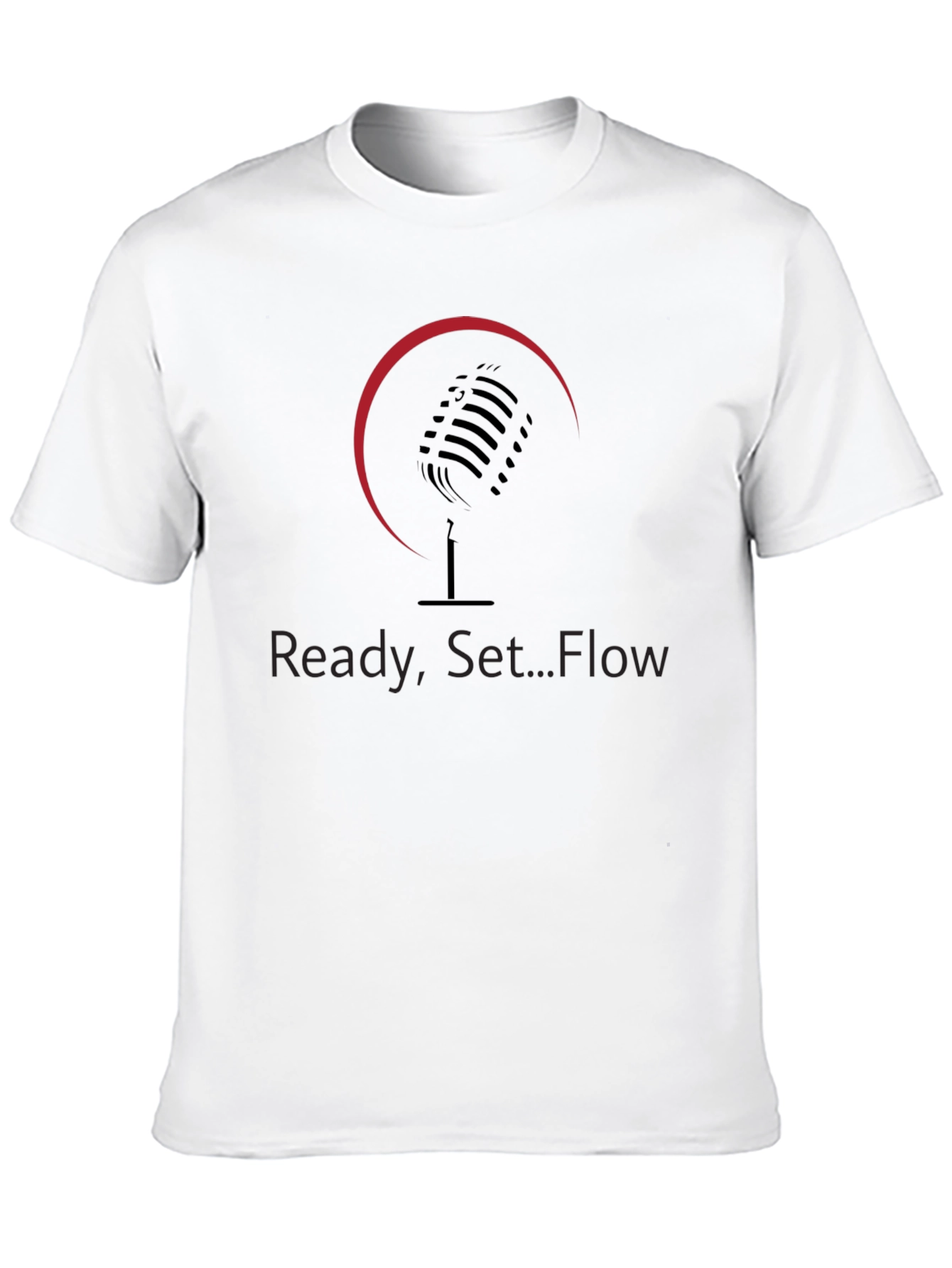 Ready Set Flow Microphone Graphic Tee