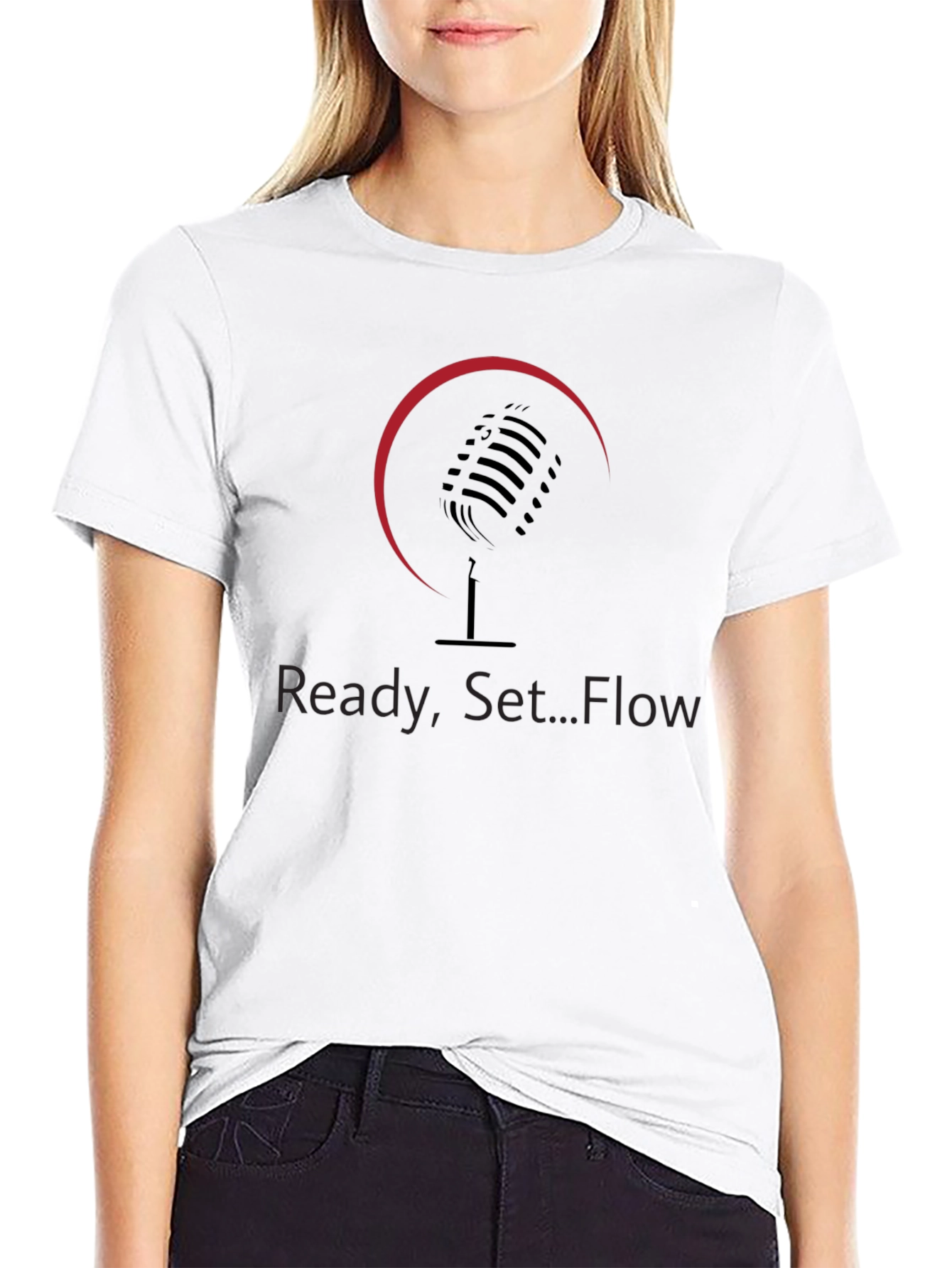Ready Set Flow Microphone Graphic Tee