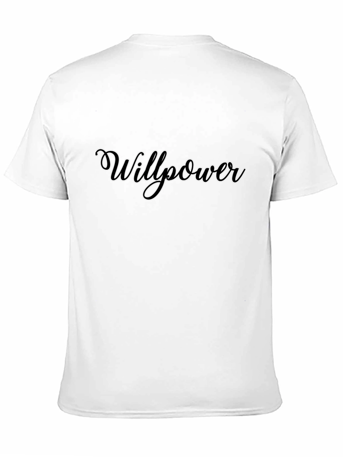 Willpower Graphic Tee - Classic Black T-Shirt