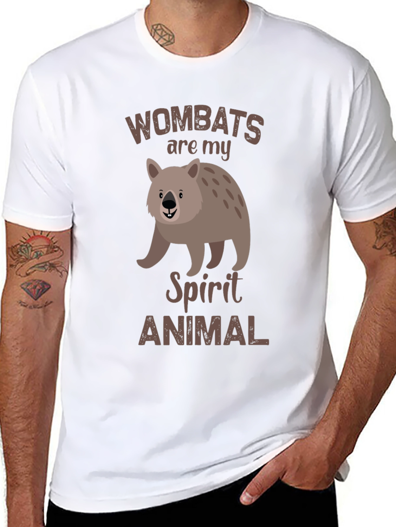 Wombats Are My Spirit Animal T-Shirt