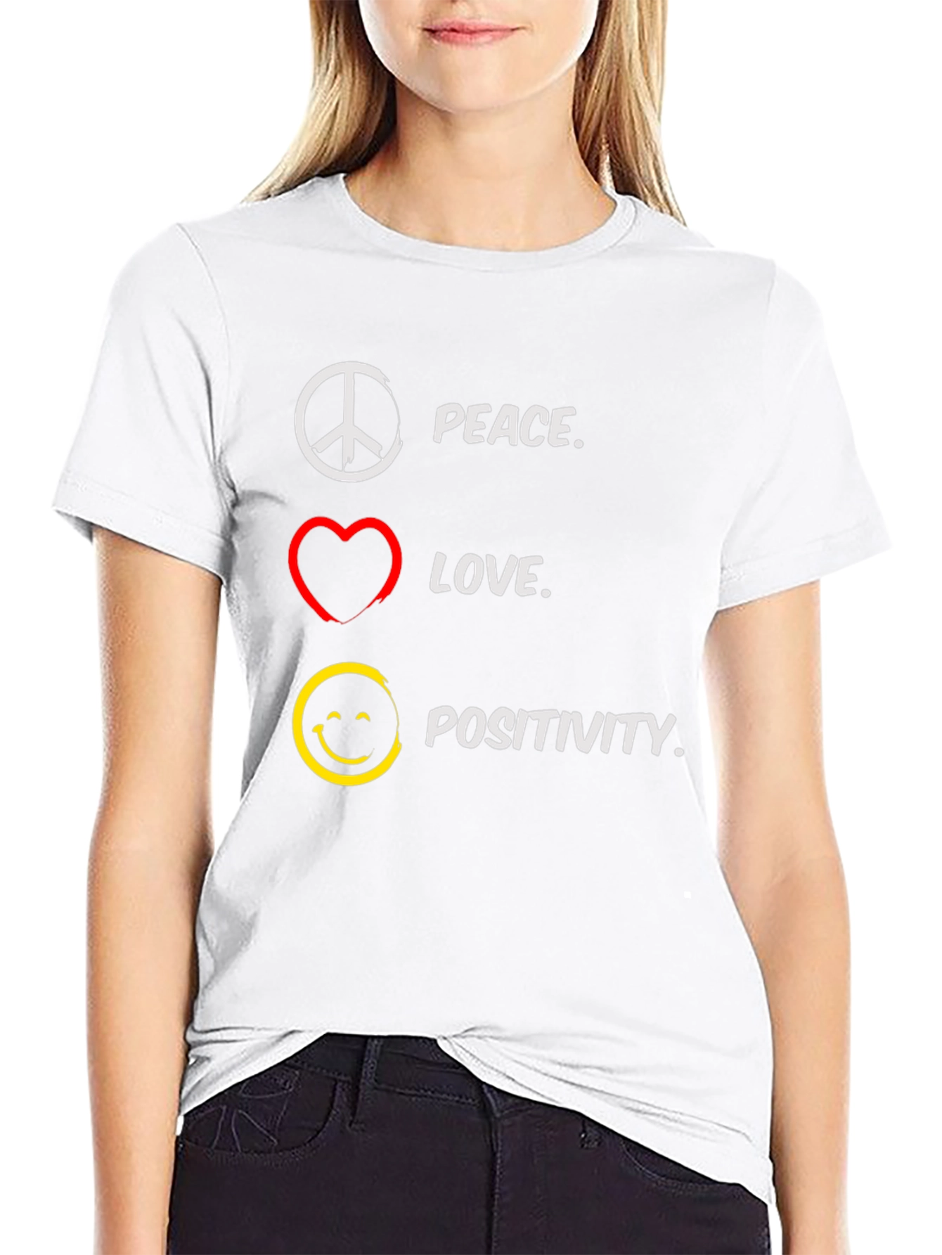Peace Love Positivity T-Shirt