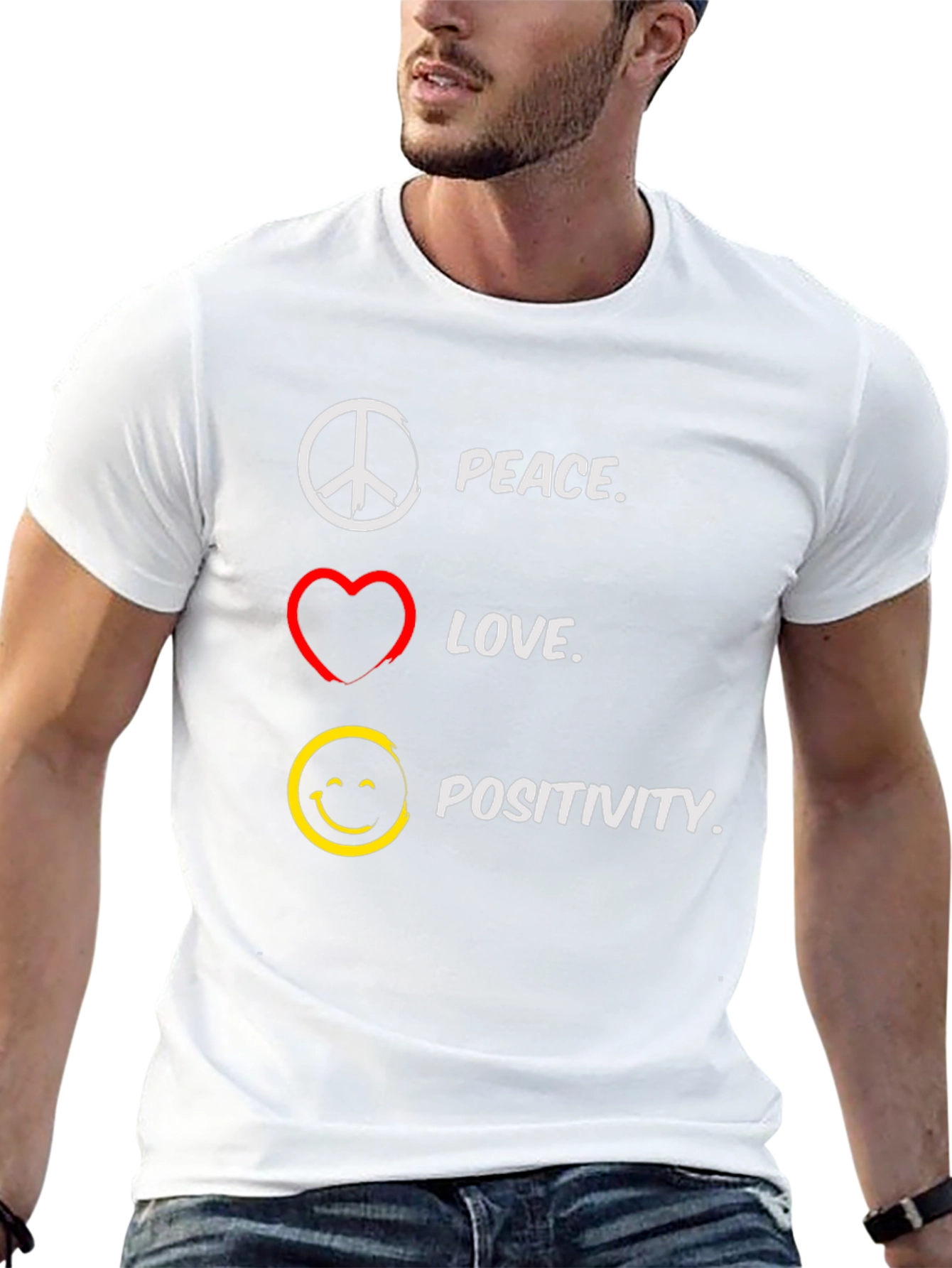 Peace Love Positivity T-Shirt