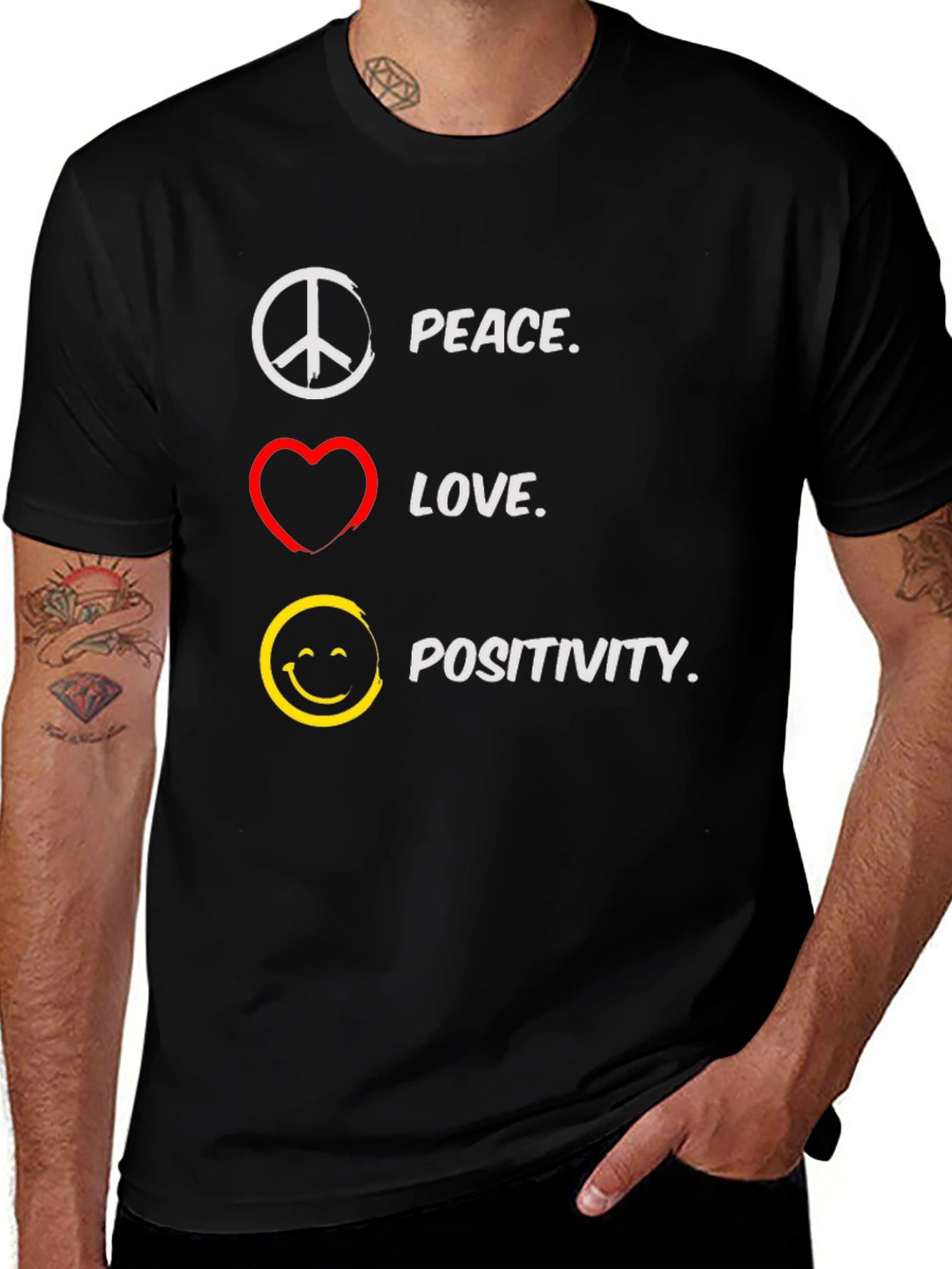 Peace Love Positivity T-Shirt