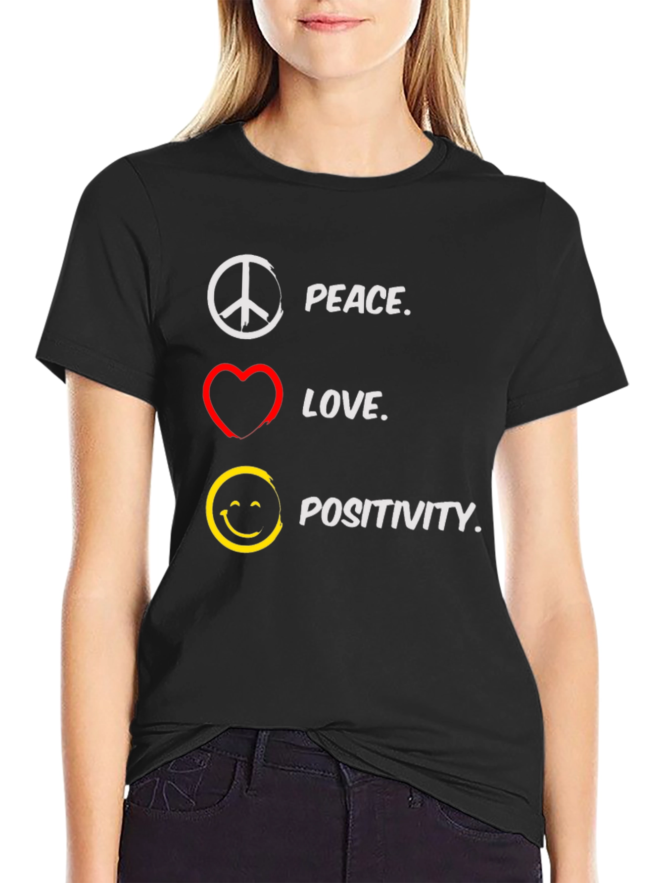 Peace Love Positivity T-Shirt