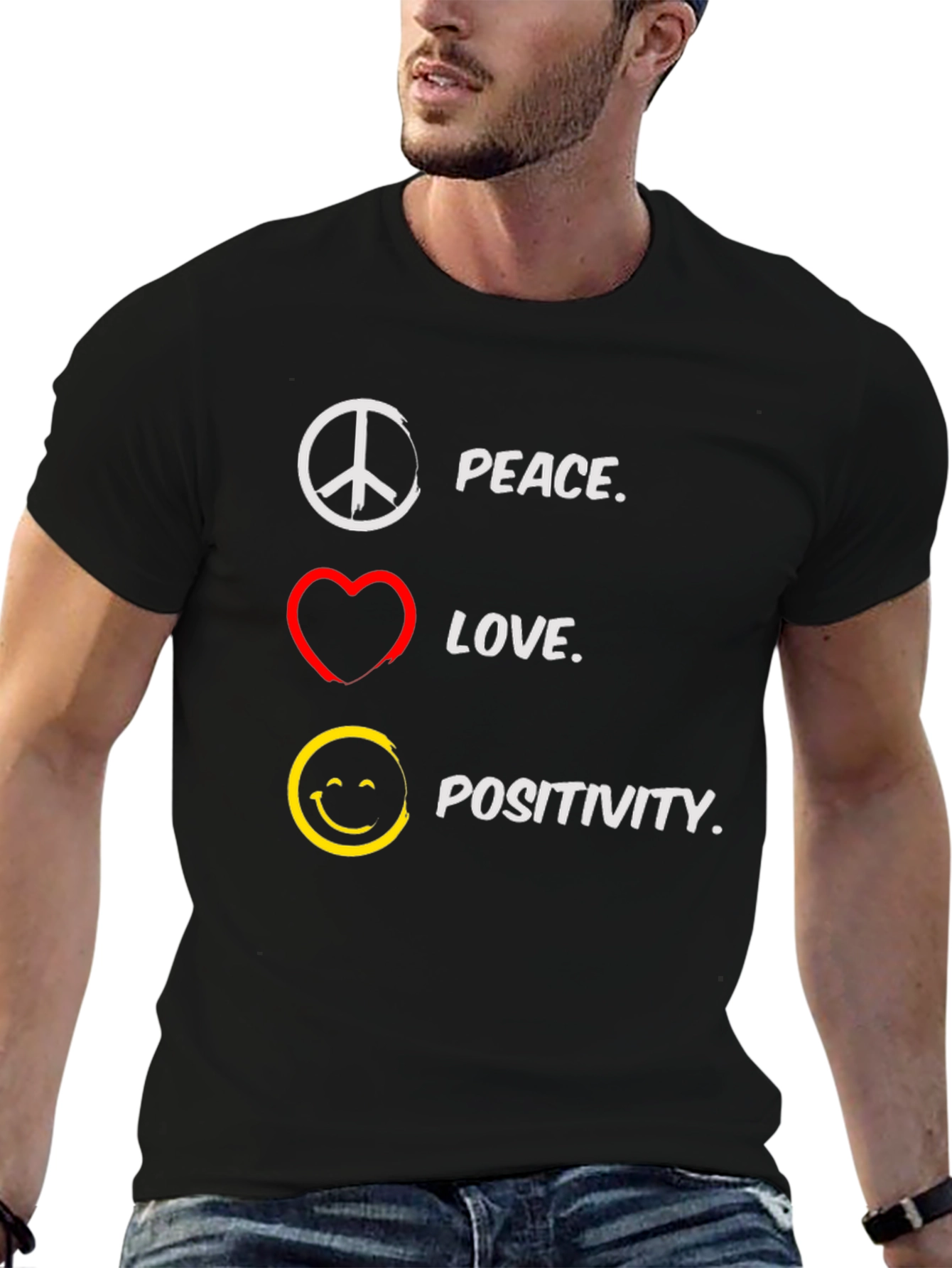 Peace Love Positivity T-Shirt