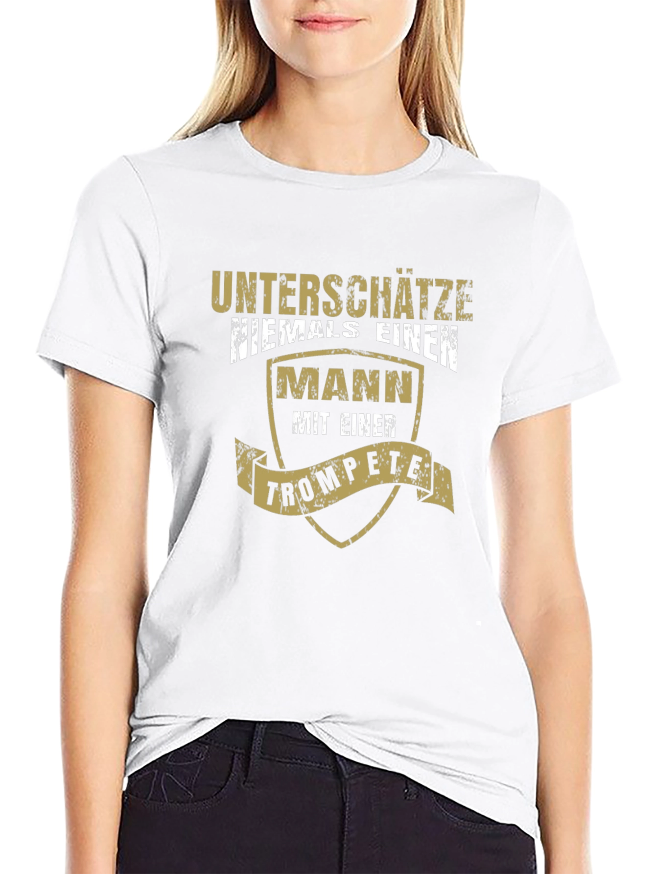 Trumpet Player T-Shirt - Never Underestimate