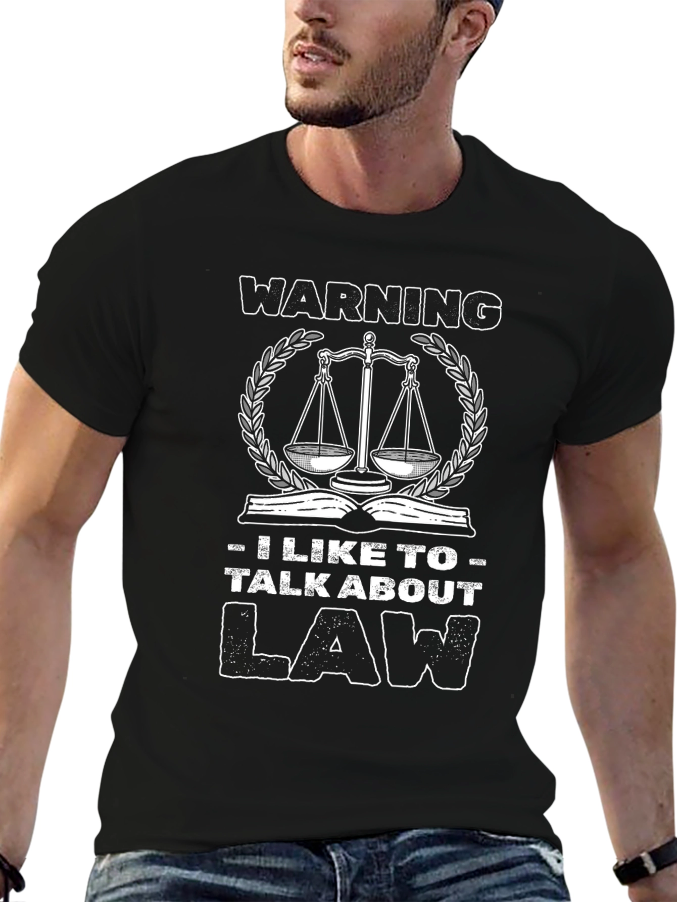 Warning I Like to Talk About Law T-Shirt