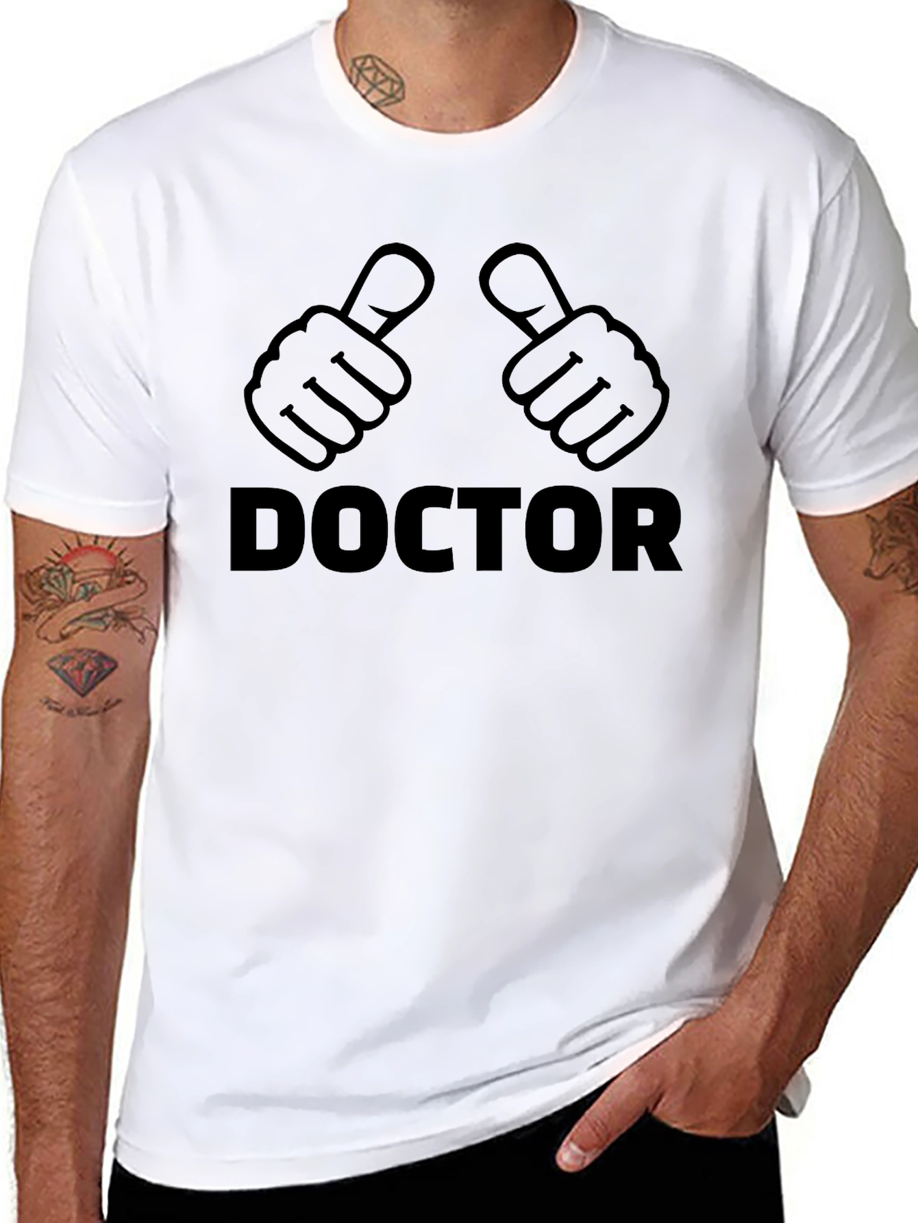 Doctor Thumbs Up Graphic T-Shirt