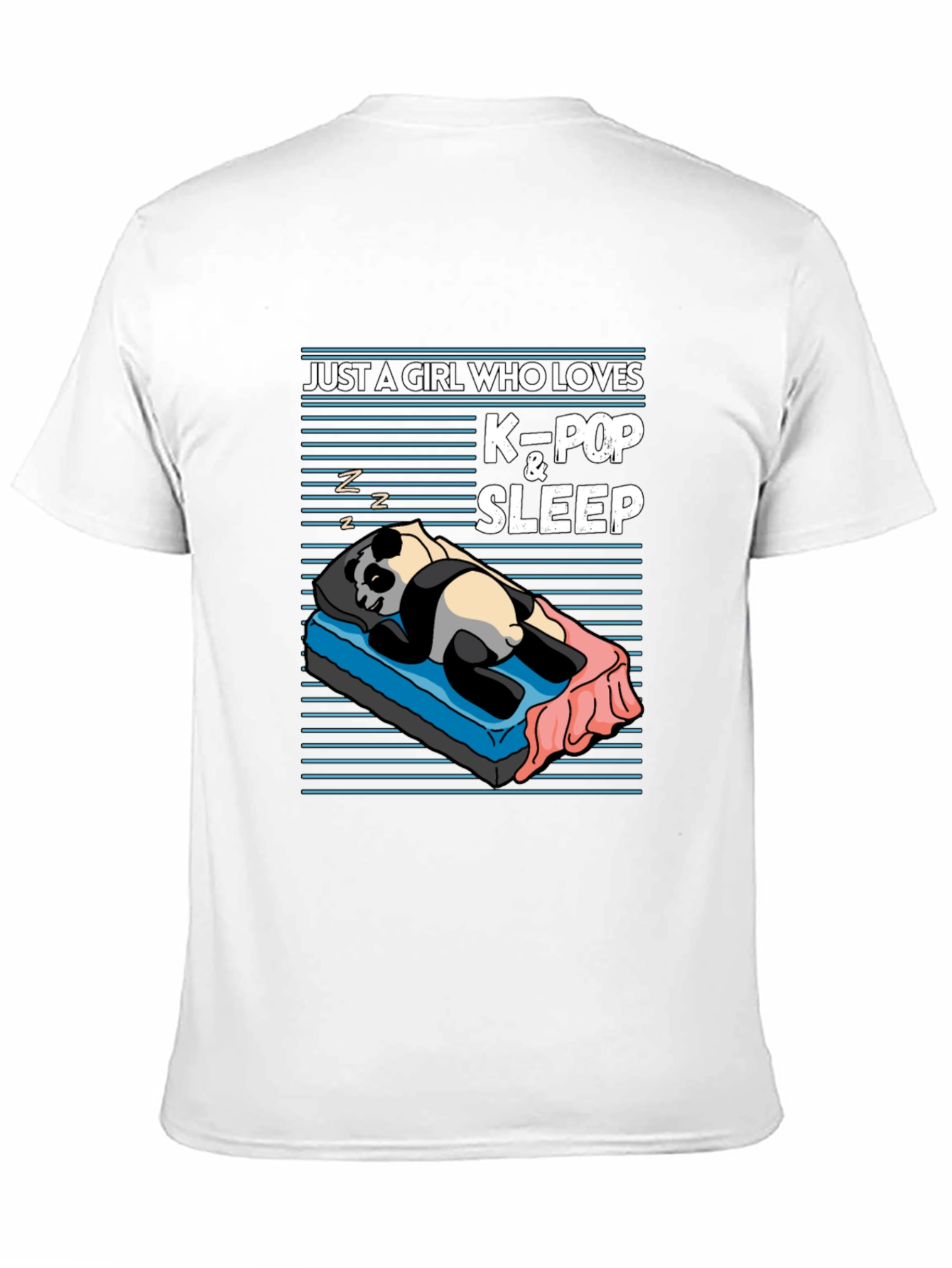 K-Pop Panda Sleep T-Shirt