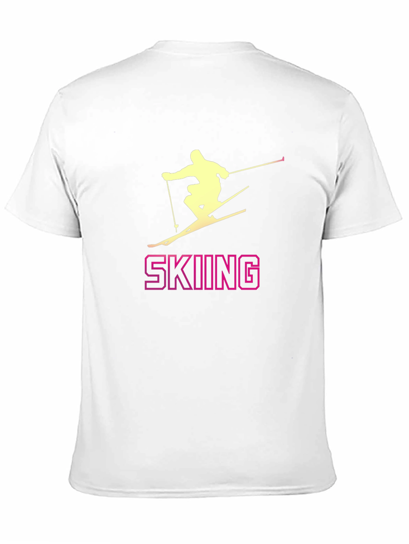Skiing T-Shirt: Stylish Sportswear for Winter Adventures