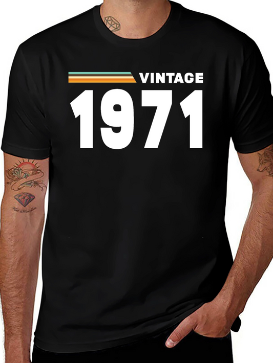 Vintage 1971 T-Shirt - Retro Birthday Gift