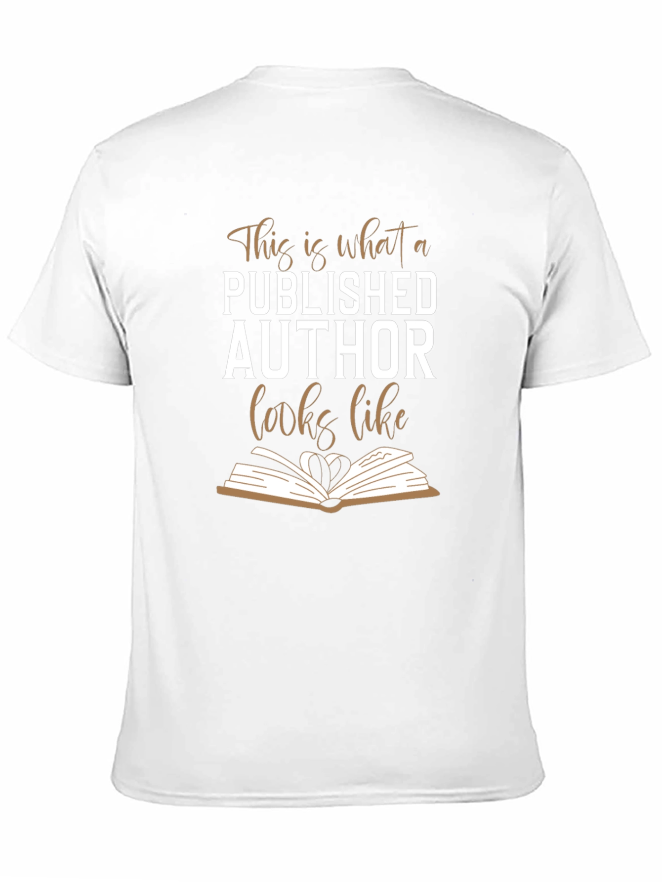 Published Author T-Shirt: Book Lover Tee