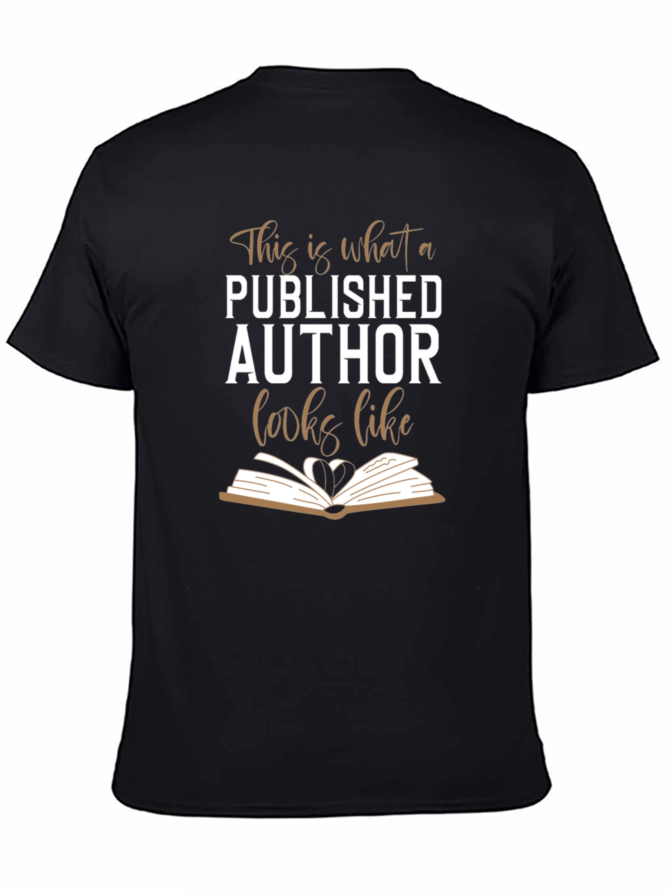 Published Author T-Shirt: Book Lover Tee