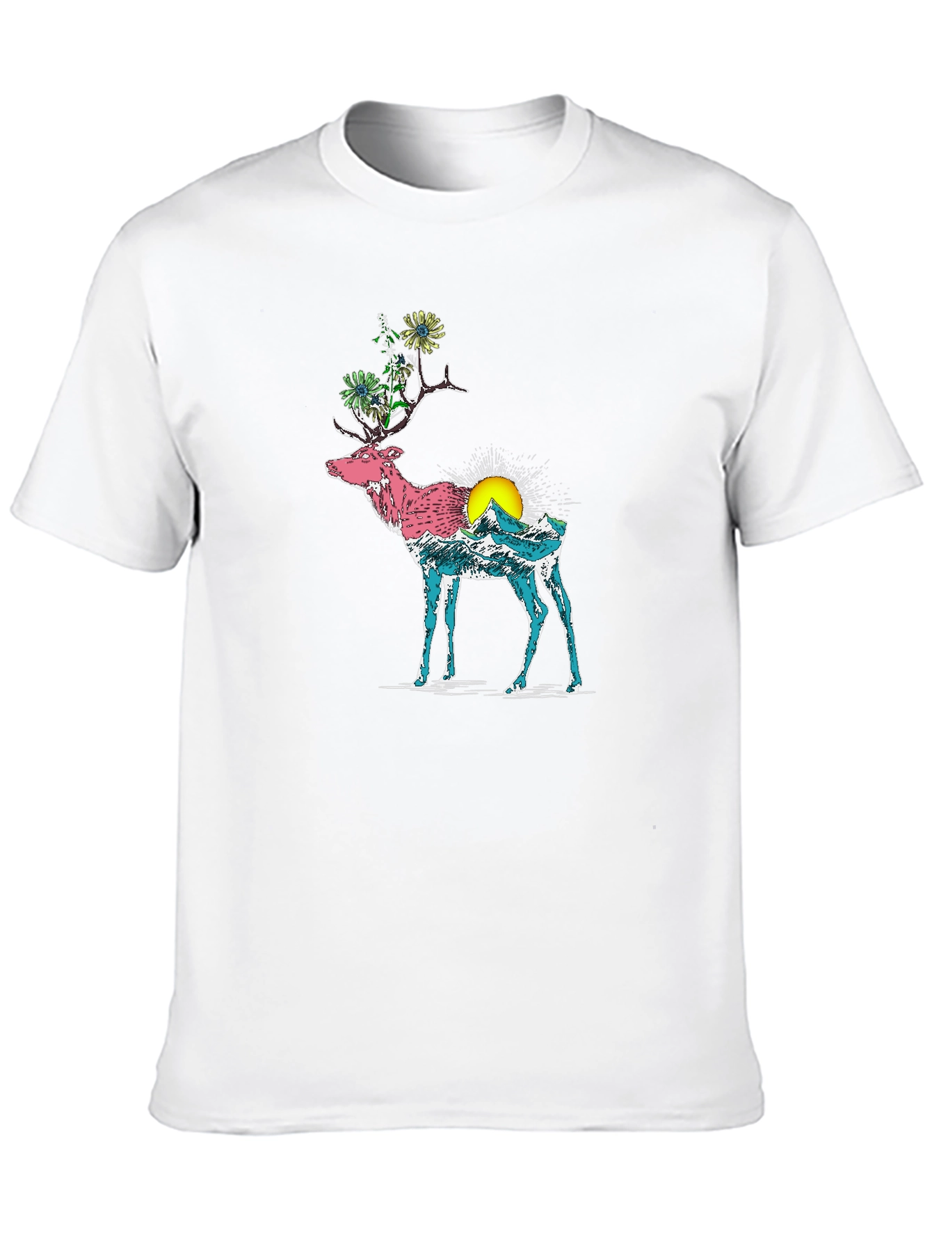 Nature Deer Graphic Tee