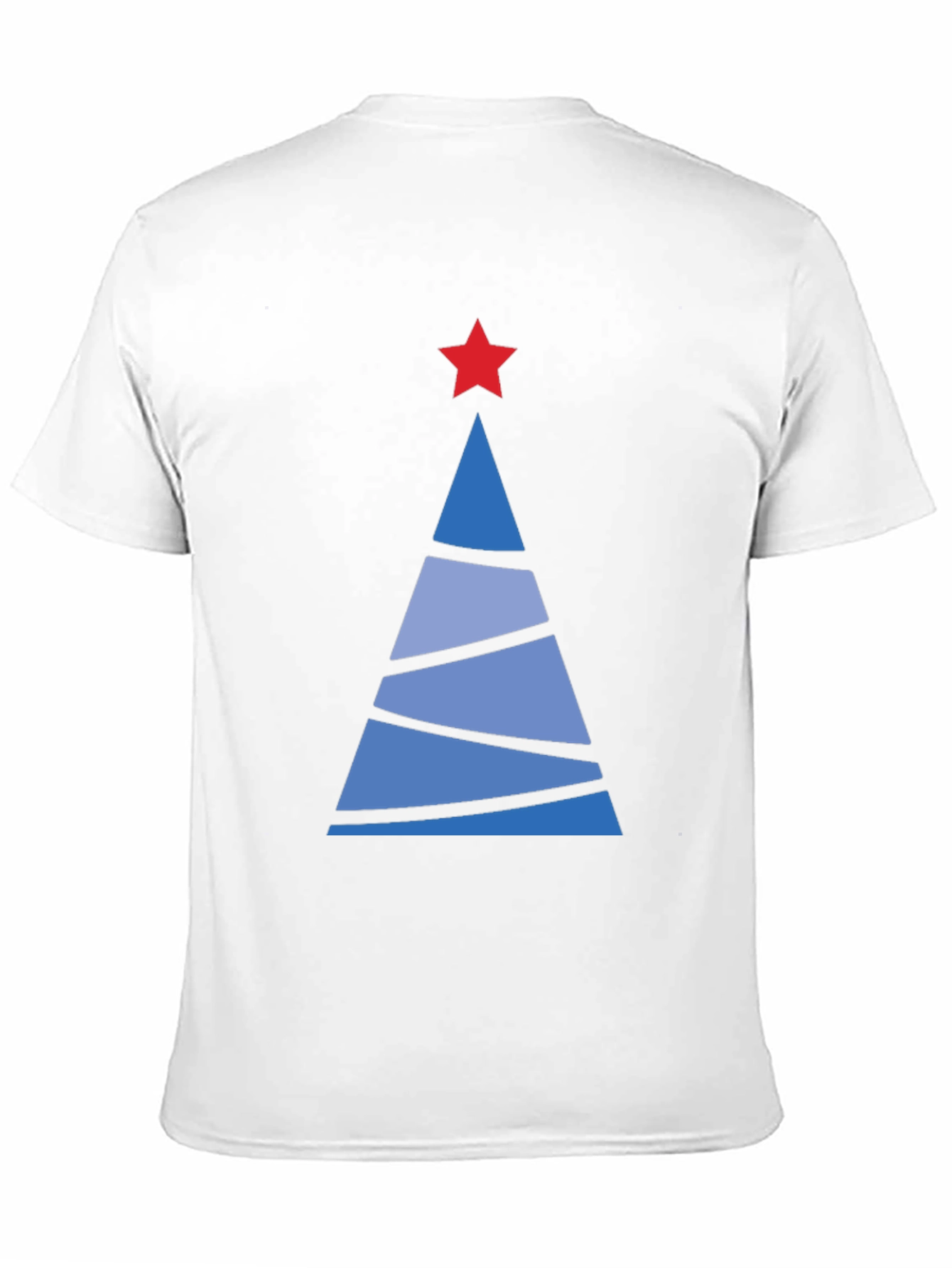 Festive Christmas Tree Graphic Tee - Holiday Apparel