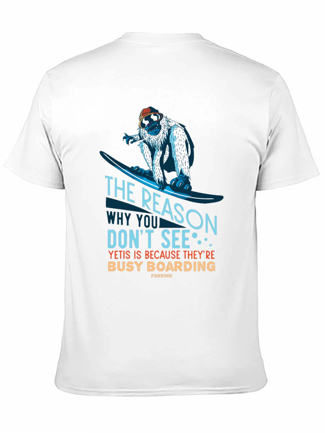 Yeti Snowboarding T-Shirt