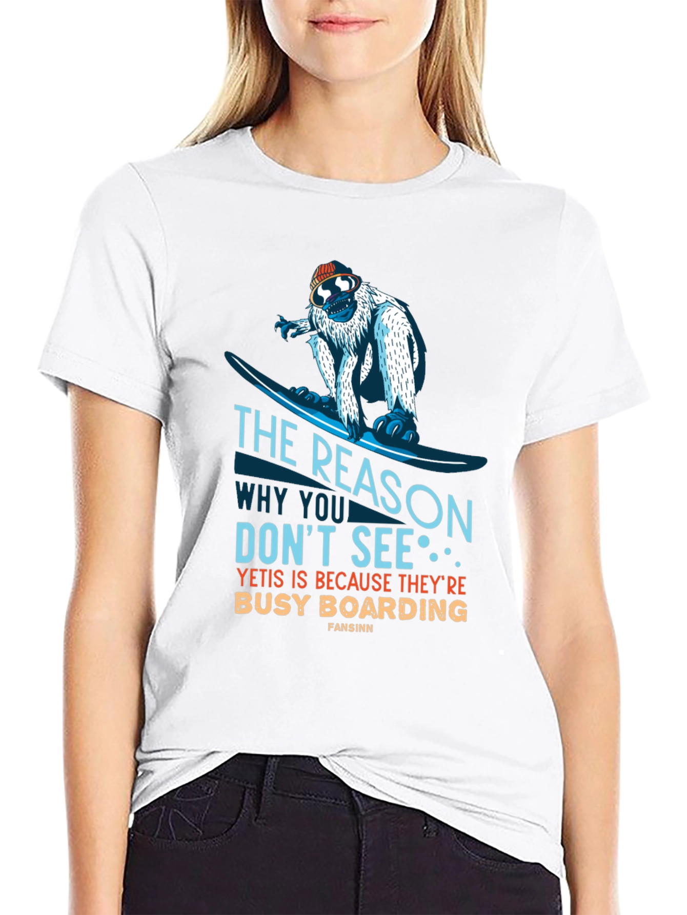 Yeti Snowboarding T-Shirt