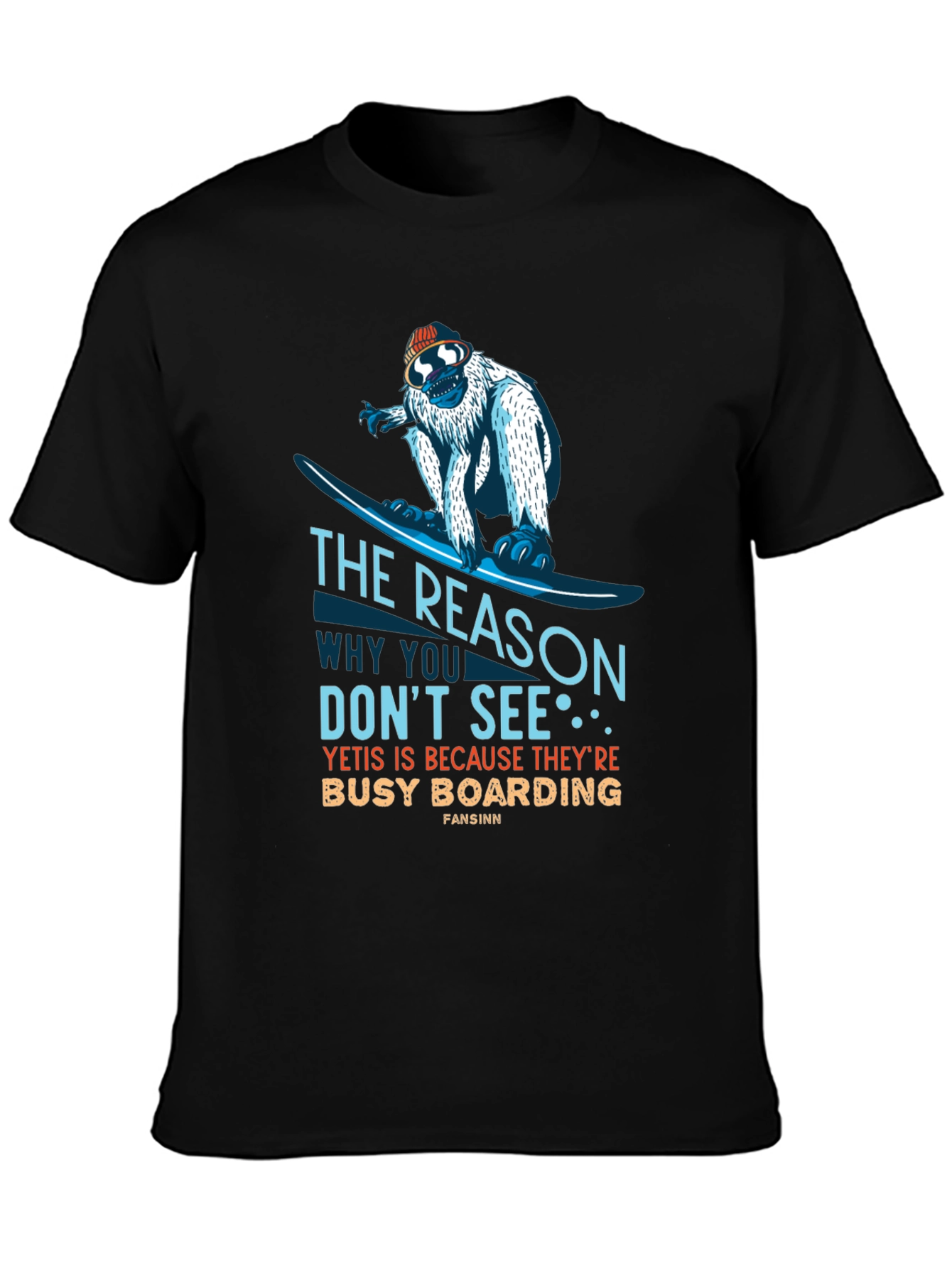 Yeti Snowboarding T-Shirt