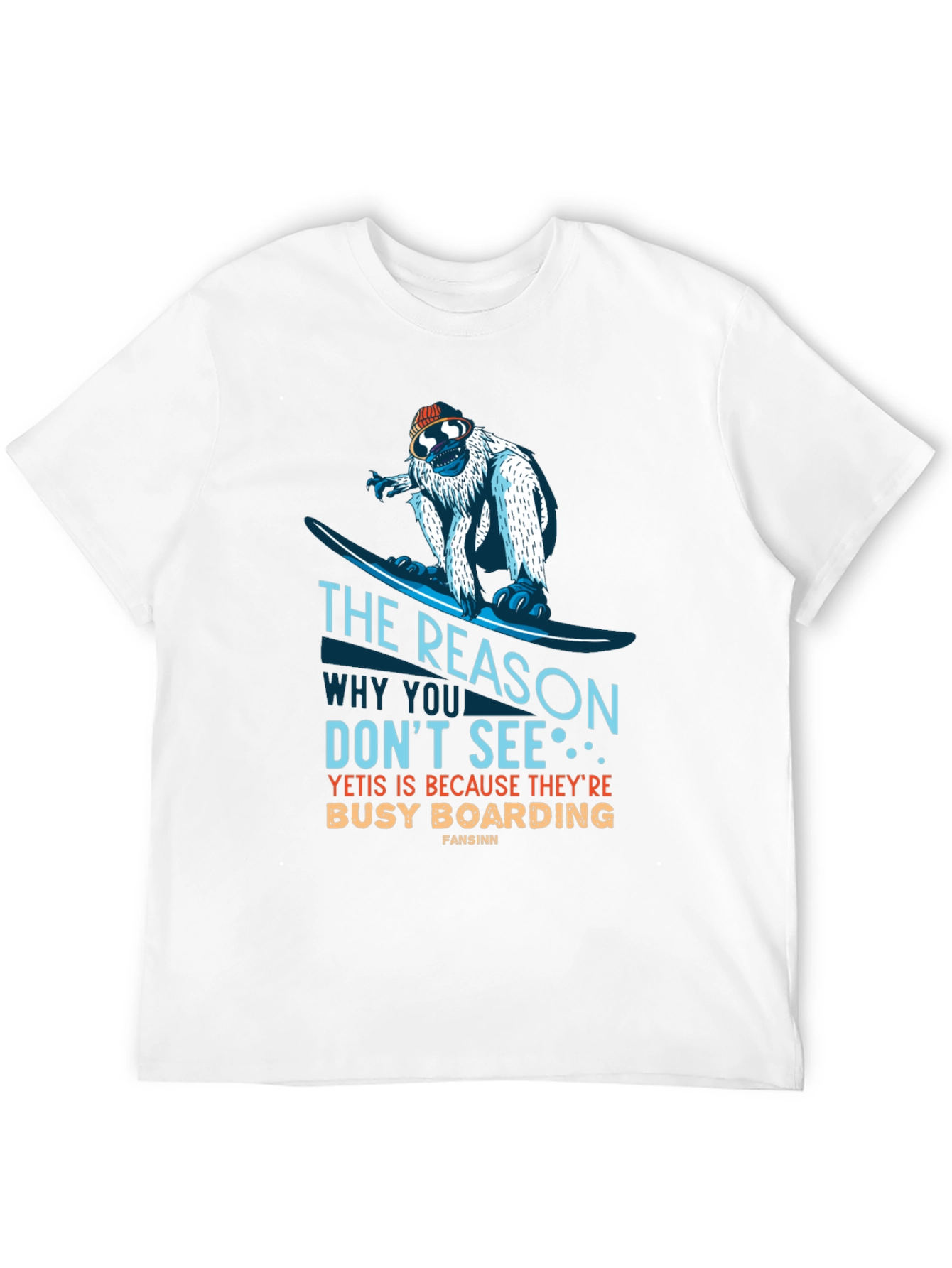 Yeti Snowboarding T-Shirt