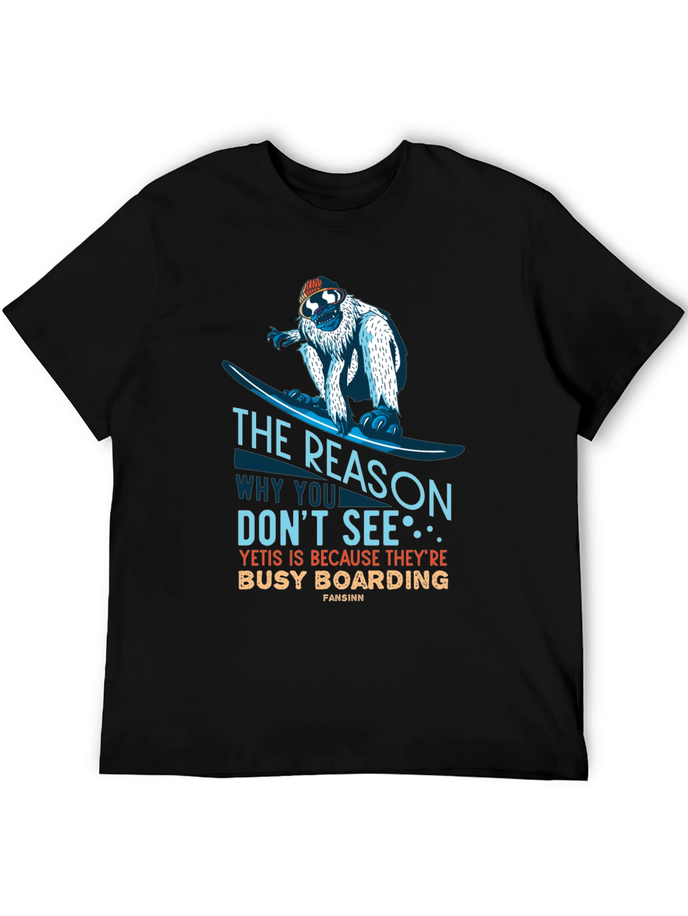 Yeti Snowboarding T-Shirt